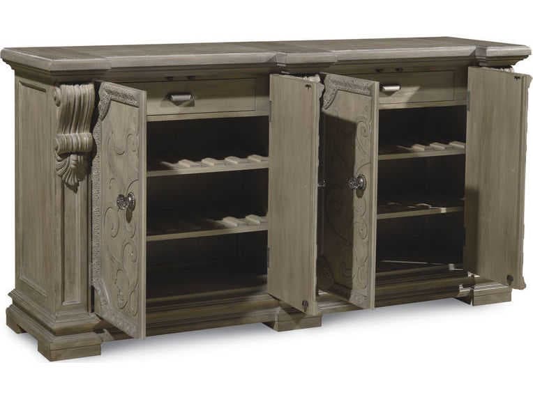 A.R.T. Furniture Arch Salvage Wren 76" Elm Wood Parch Sideboard