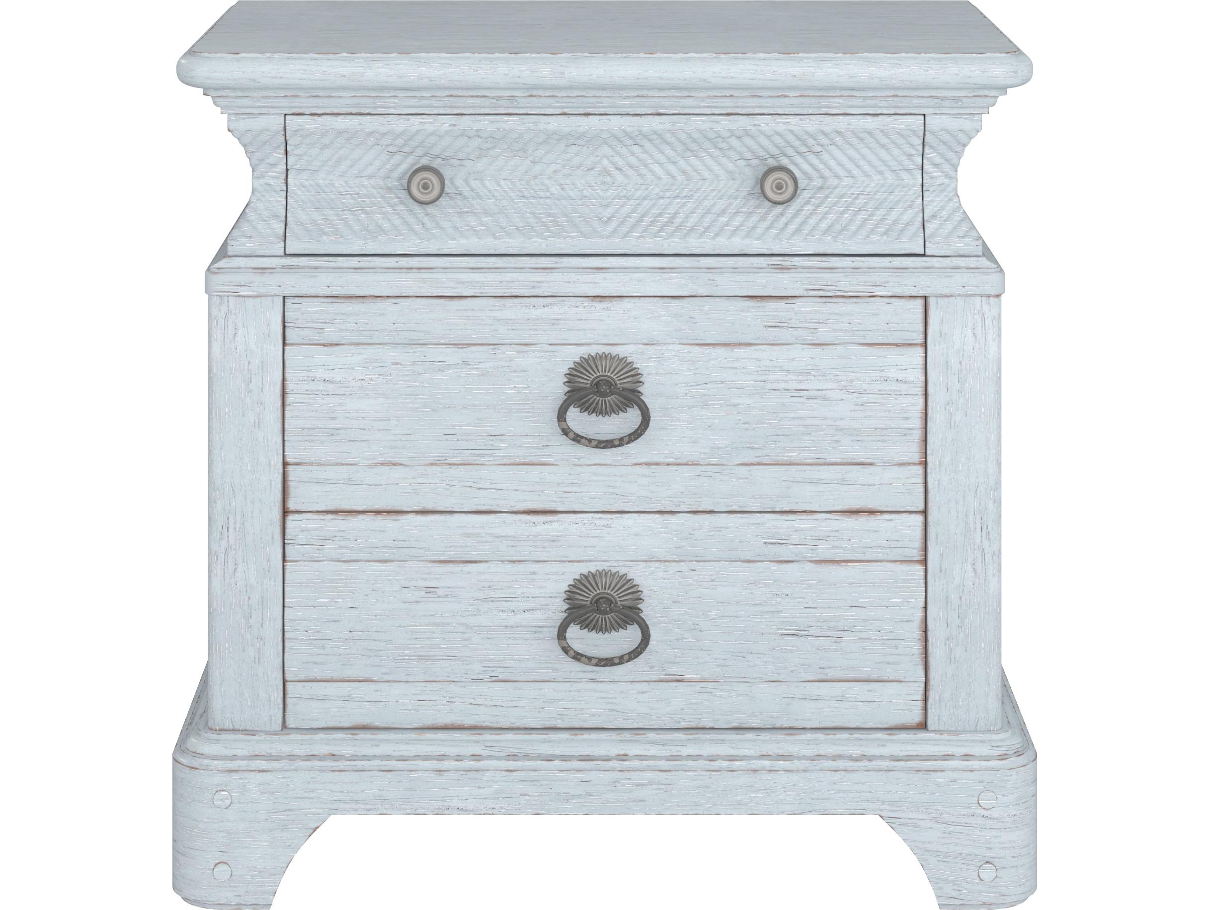 A.R.T. Furniture Summer Creek 3-Drawers Parrawood Nightstand