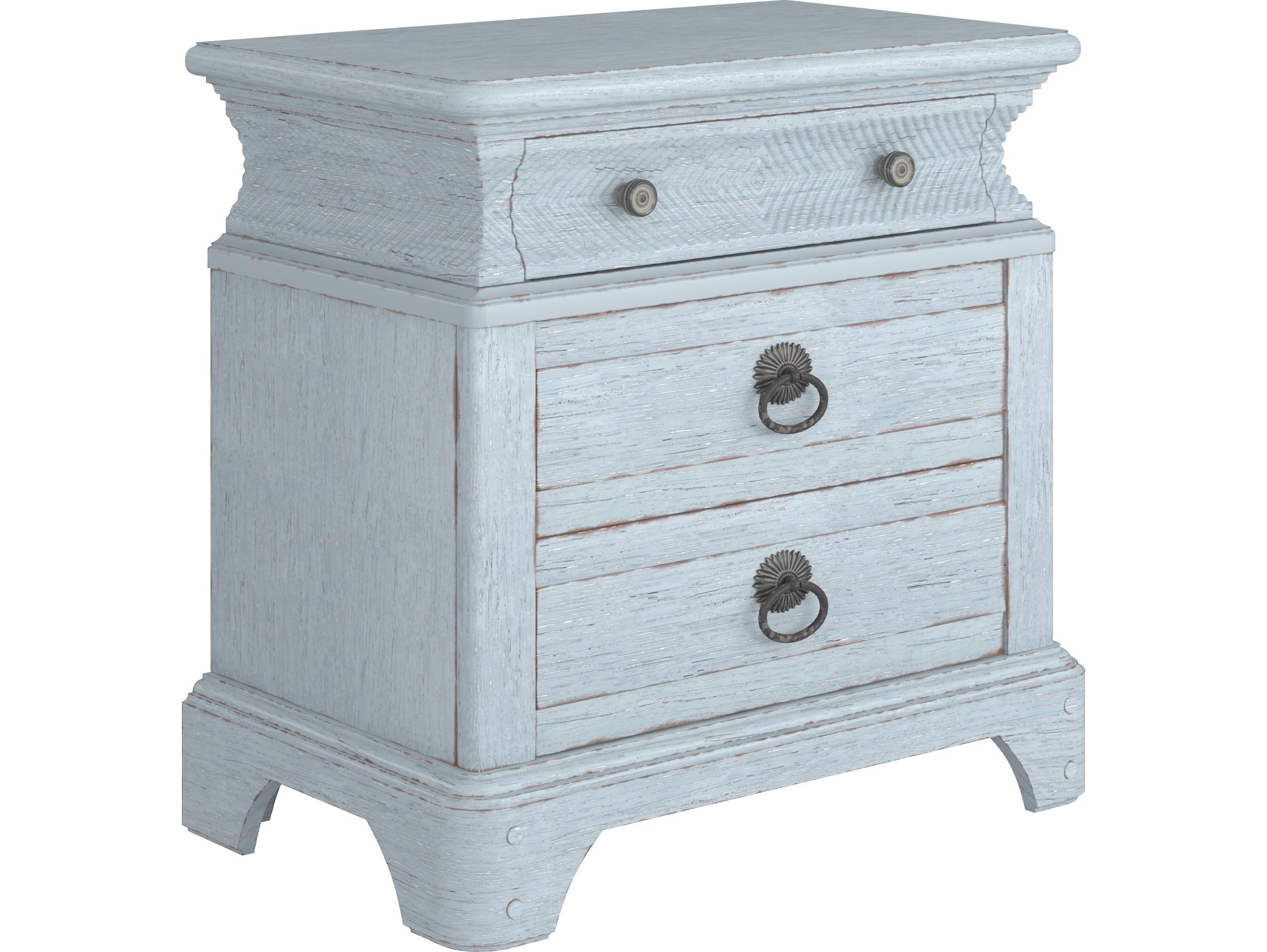 A.R.T. Furniture Summer Creek 3-Drawers Parrawood Nightstand