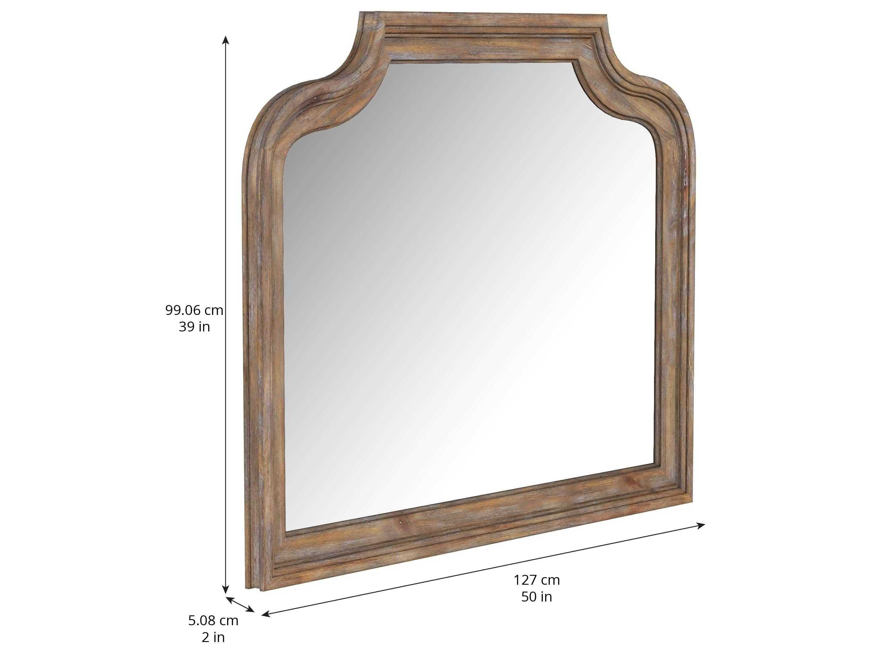 A.R.T. Furniture Architrave Almond Wall Mirror