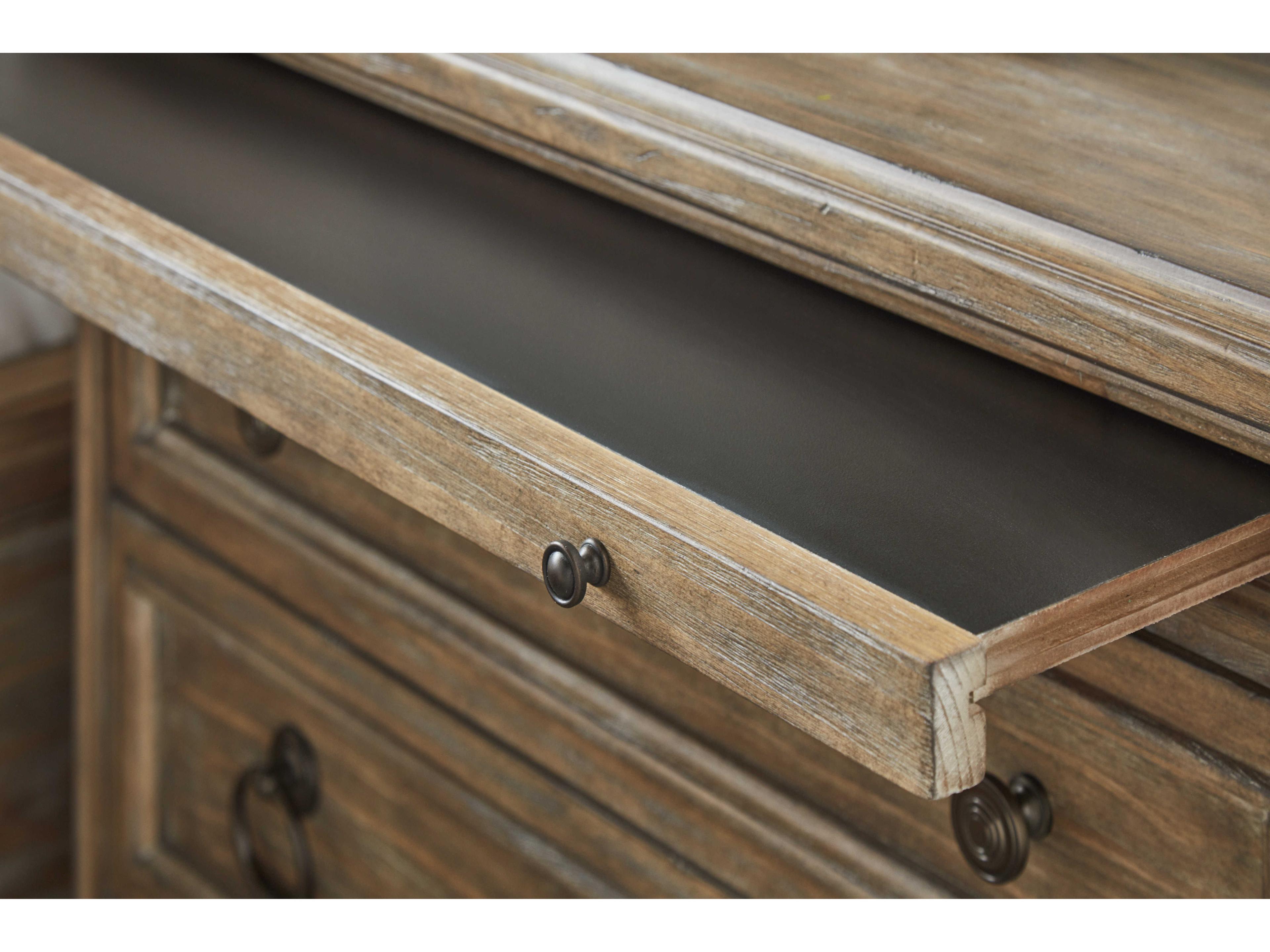 A.R.T. Furniture Architrave 3-Drawers Brown Pine Wood Nightstand