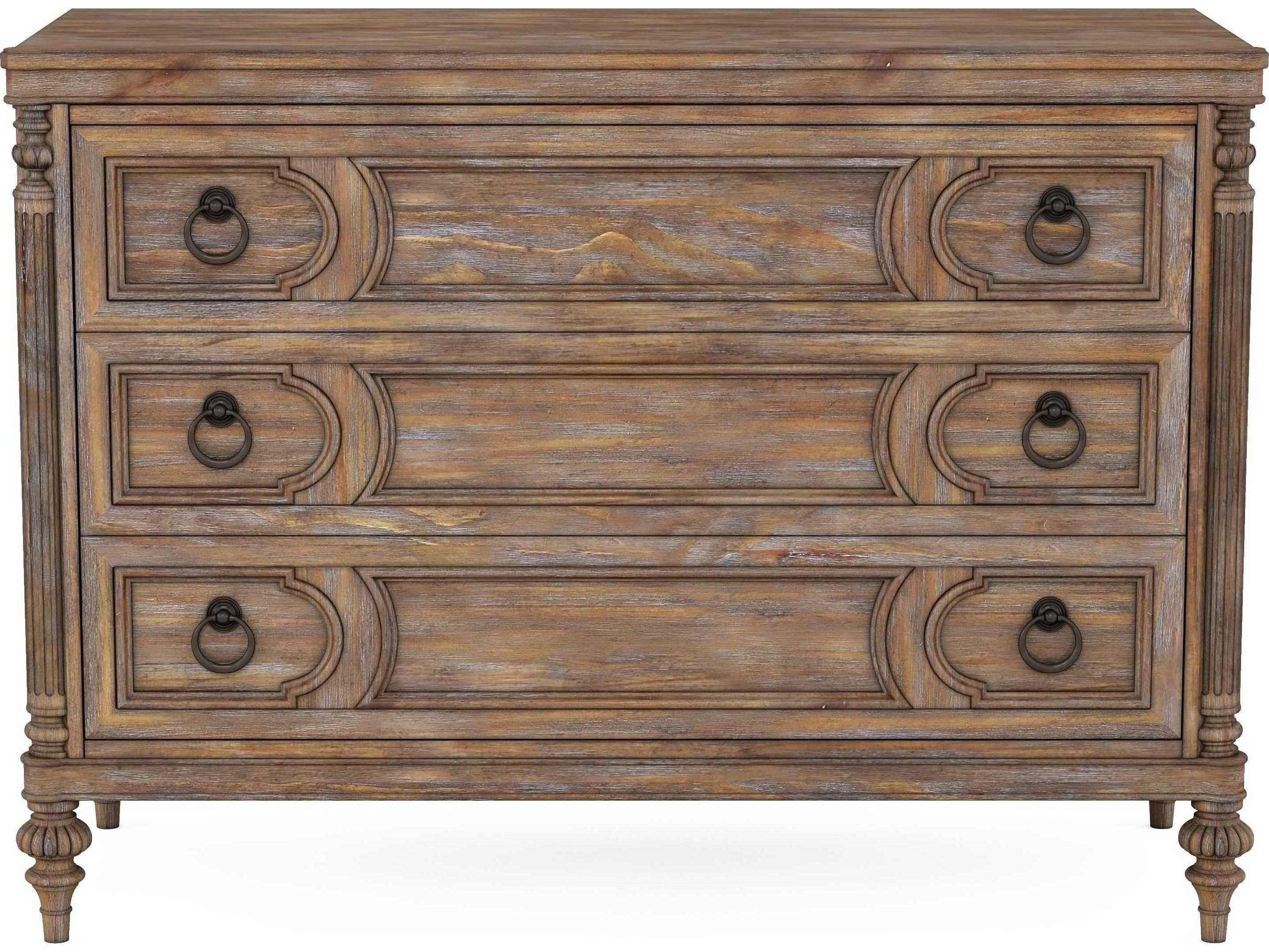 A.R.T. Furniture Architrave Brown Pine Wood Accent Chest