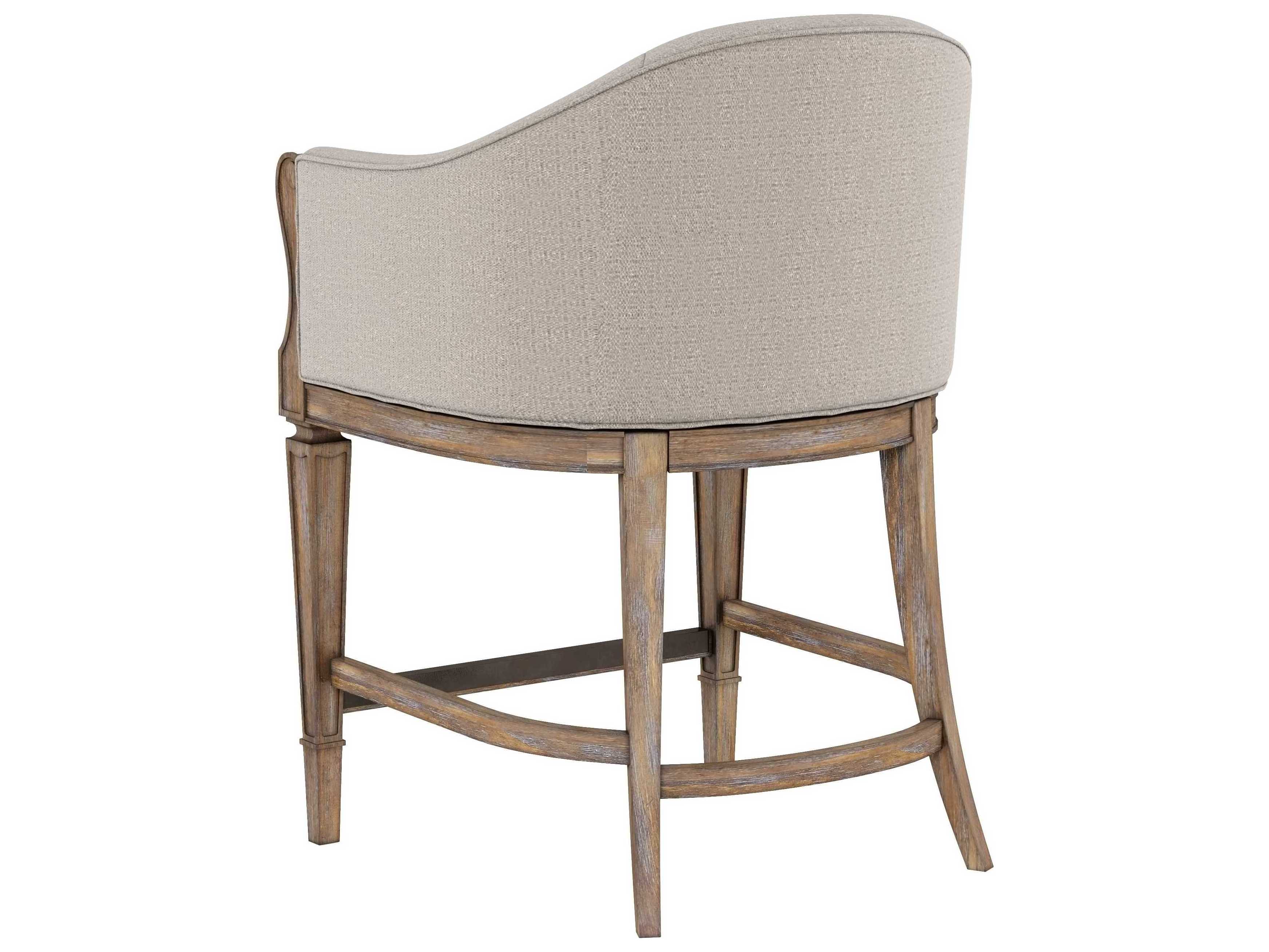 A.R.T. Furniture Architrave Upholstered Rubberwood Counter Stool