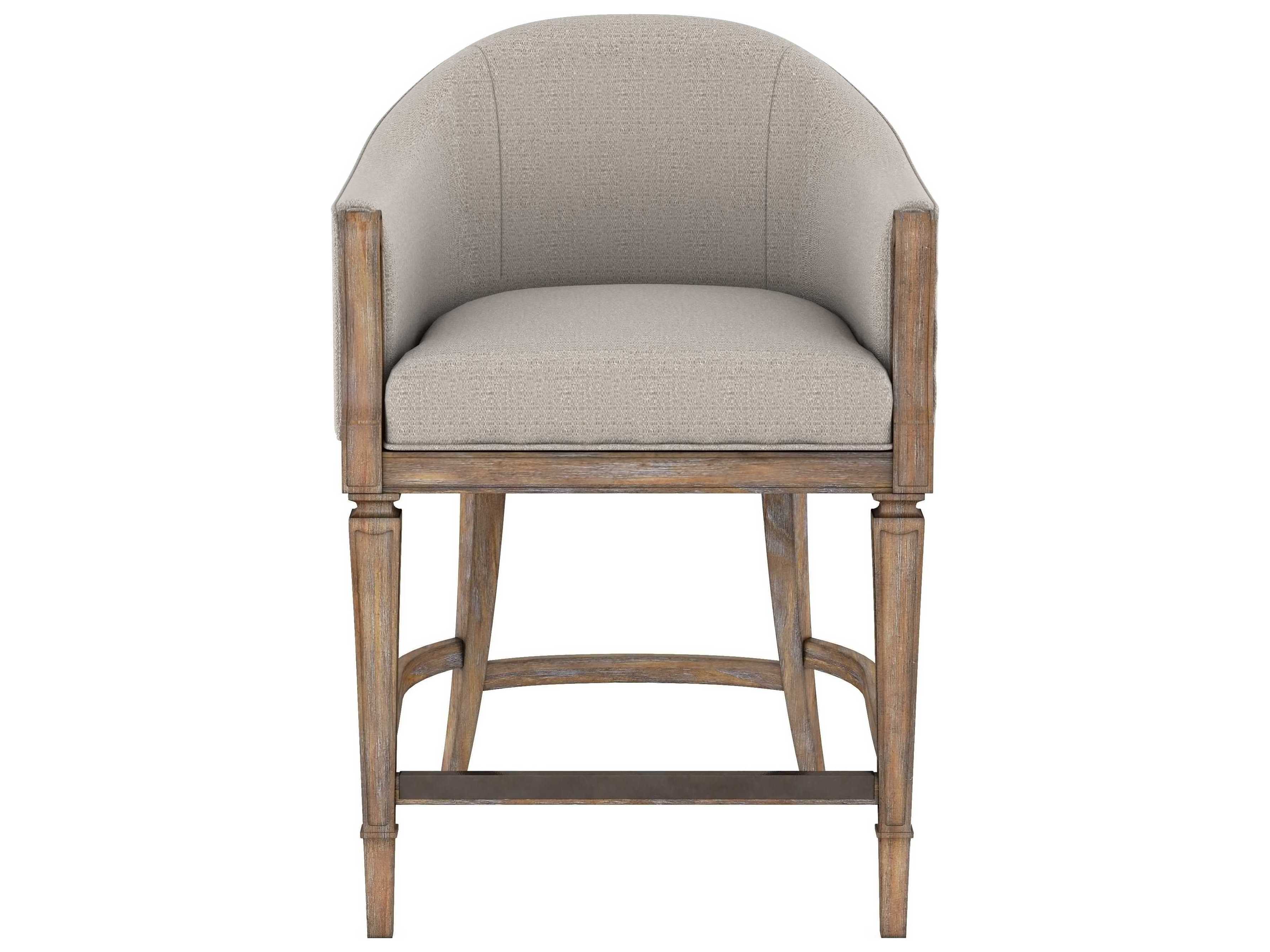 A.R.T. Furniture Architrave Upholstered Rubberwood Counter Stool