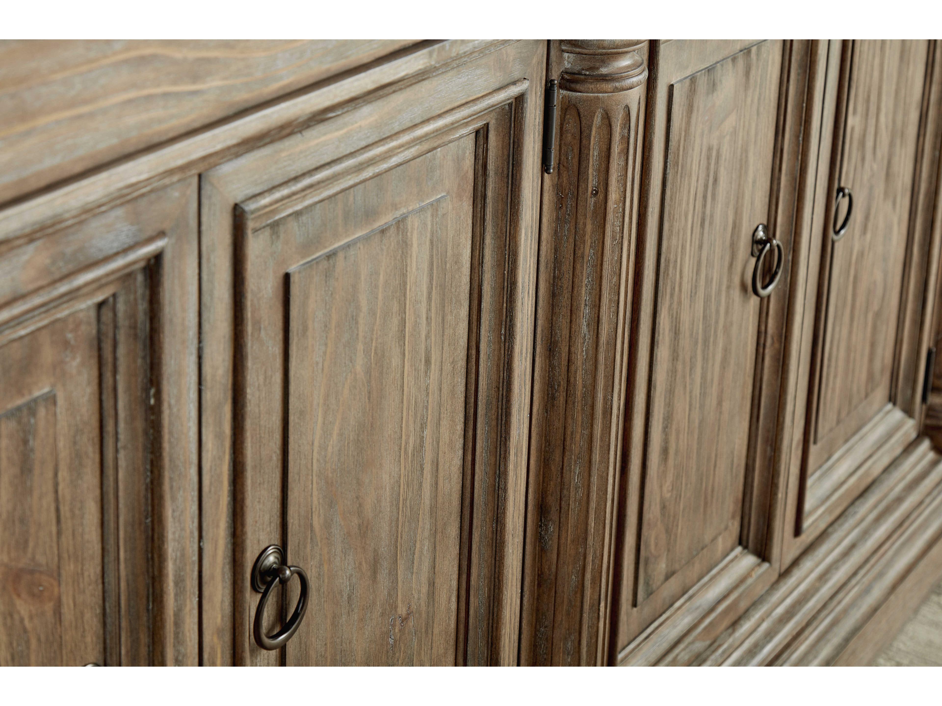 A.R.T. Furniture Architrave 80" Pine Wood Almond Sideboard