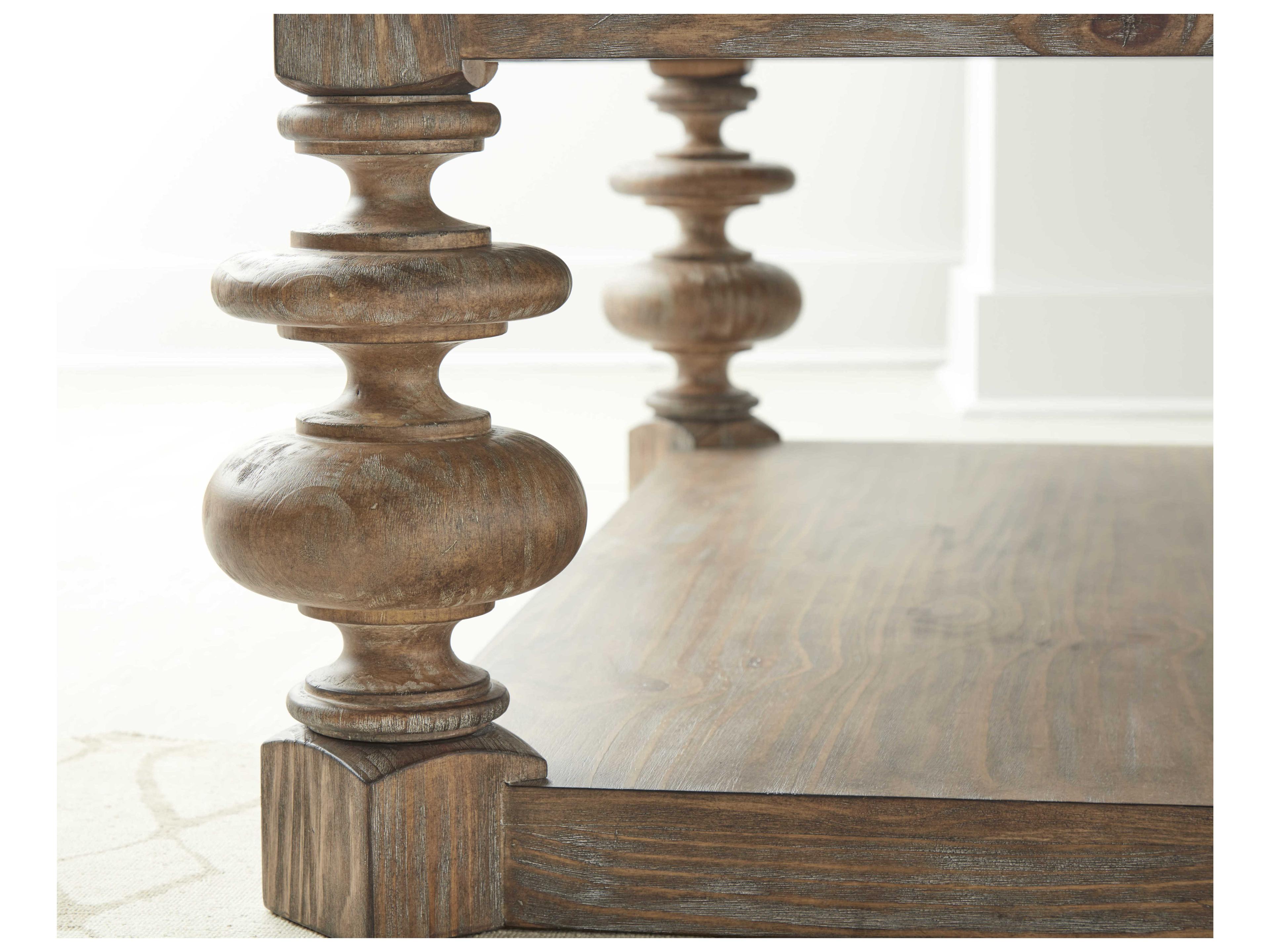 A.R.T. Furniture Architrave Rectangular Wood Almond Coffee Table