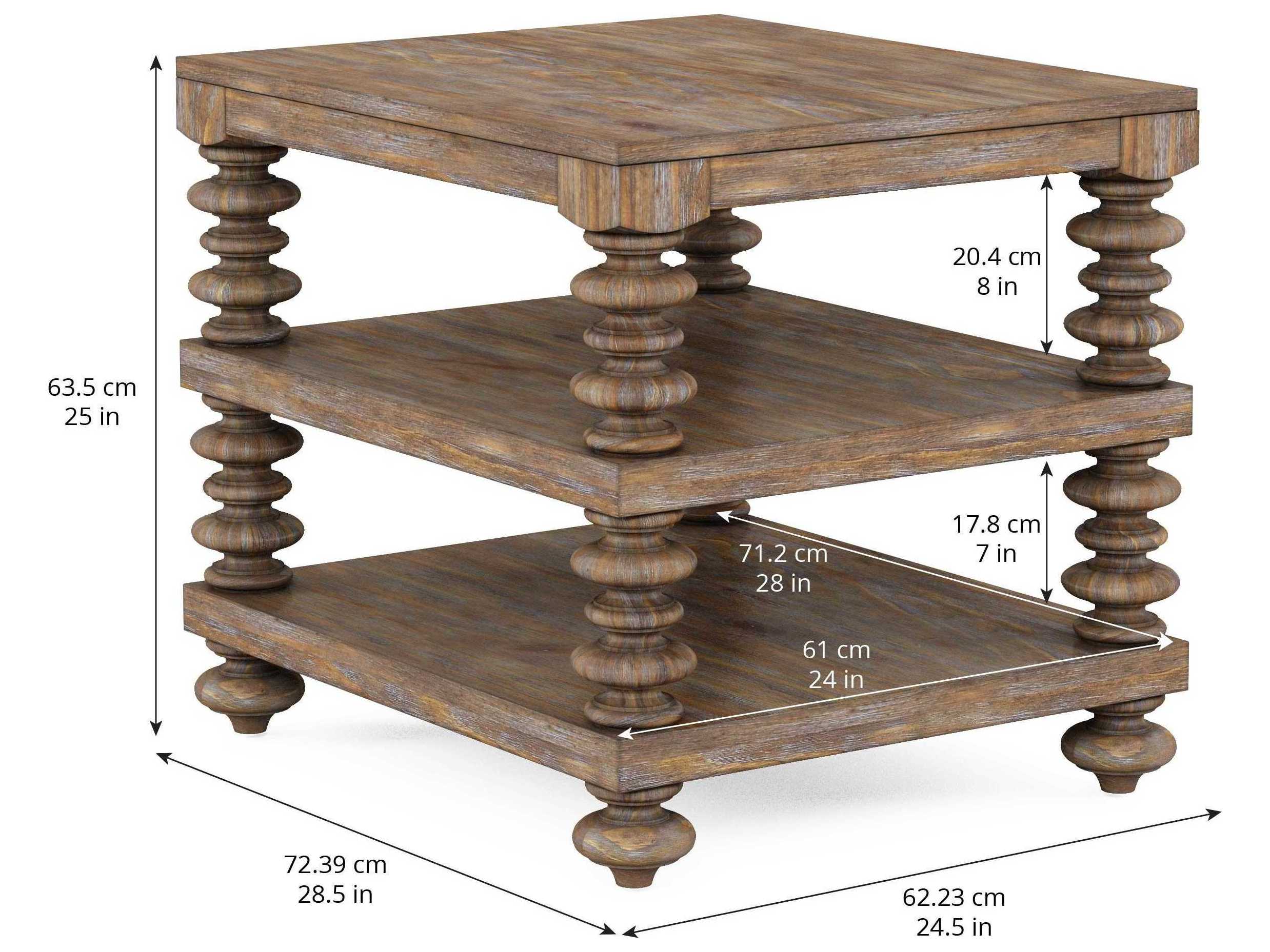 A.R.T. Furniture Architrave Rectangular Wood End Table