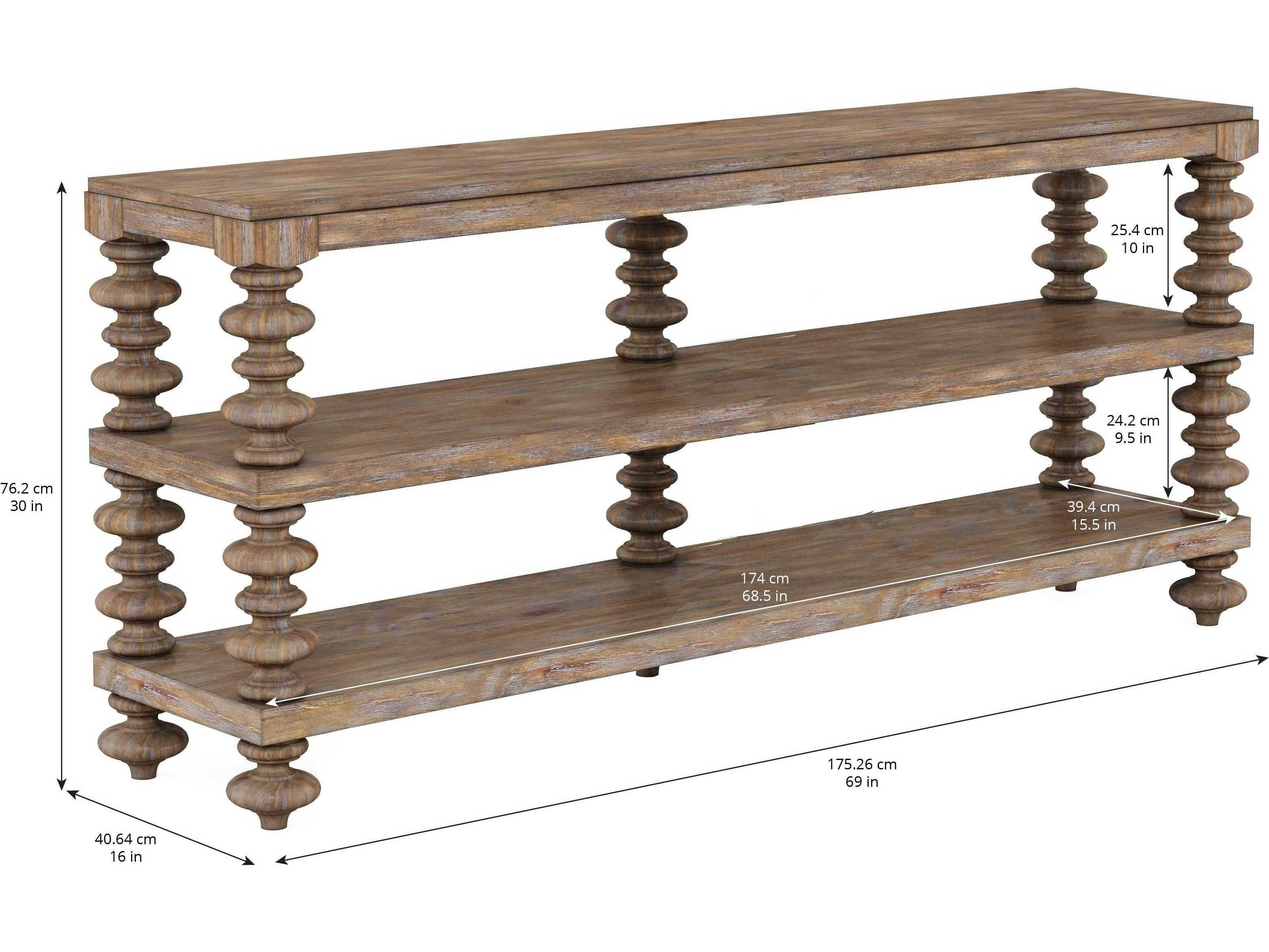 A.R.T. Furniture Architrave Rectangular Wood Console Table