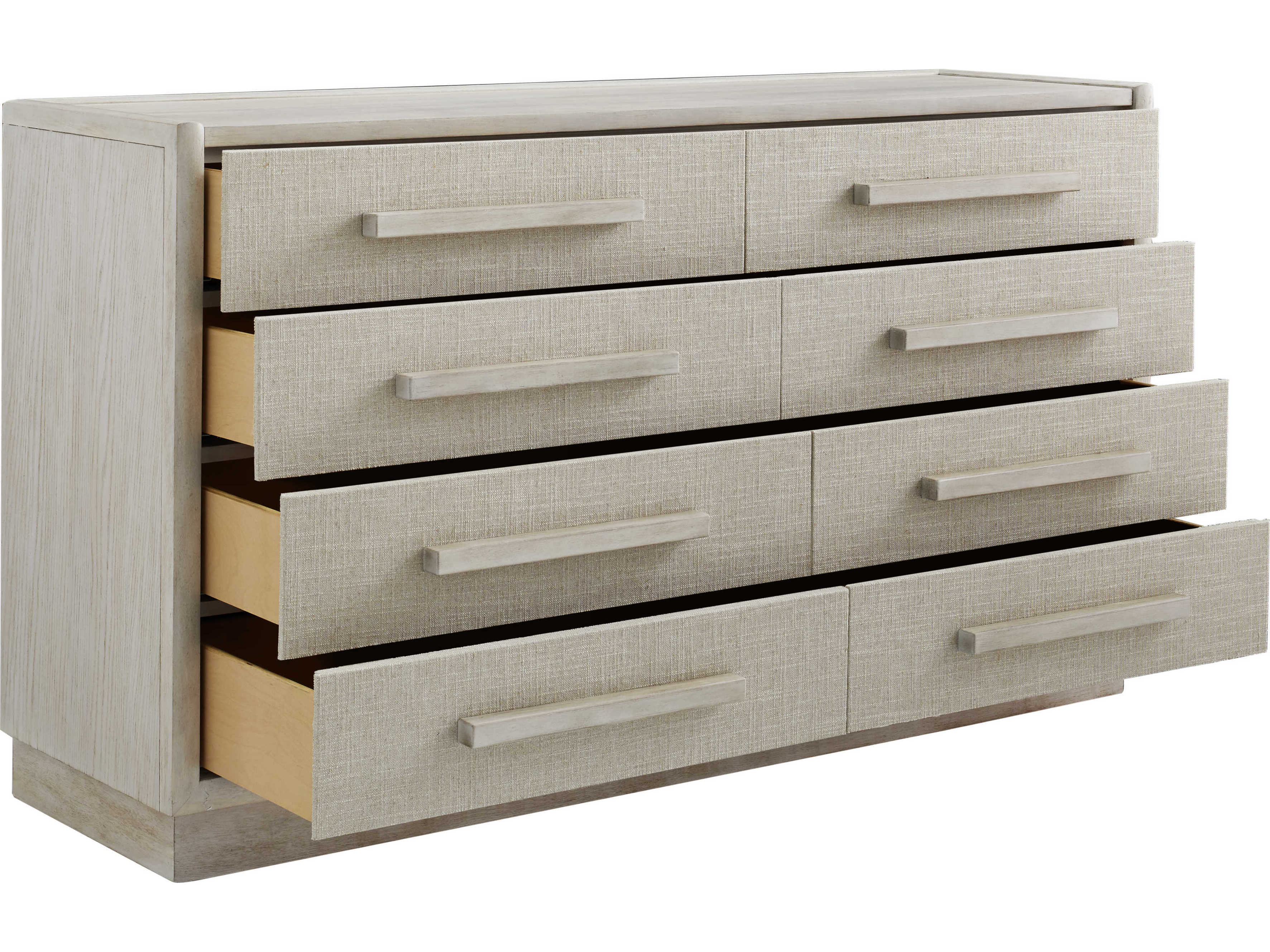 A.R.T. Furniture Cotiere 8-Drawers Beige Oak Wood Double Dresser