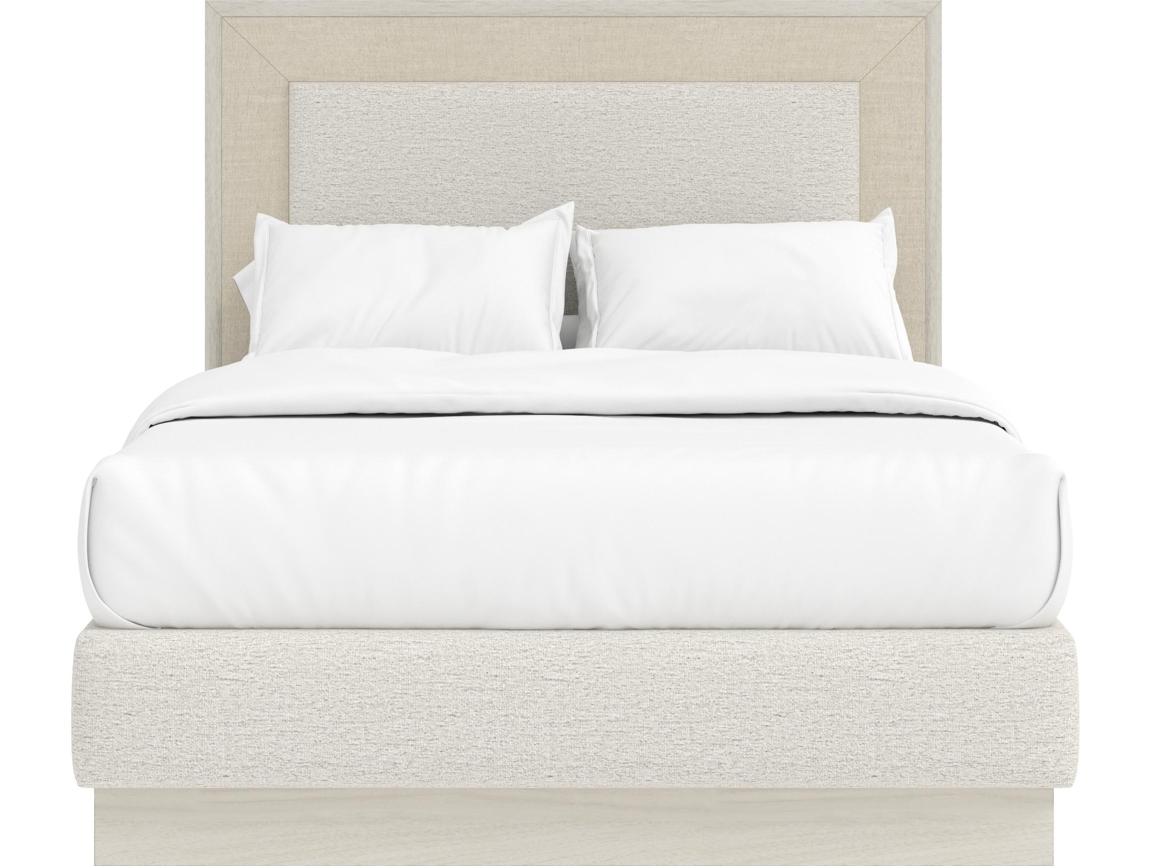 A.R.T. Furniture Cotiere Beige Upholstered Queen Platform Bed