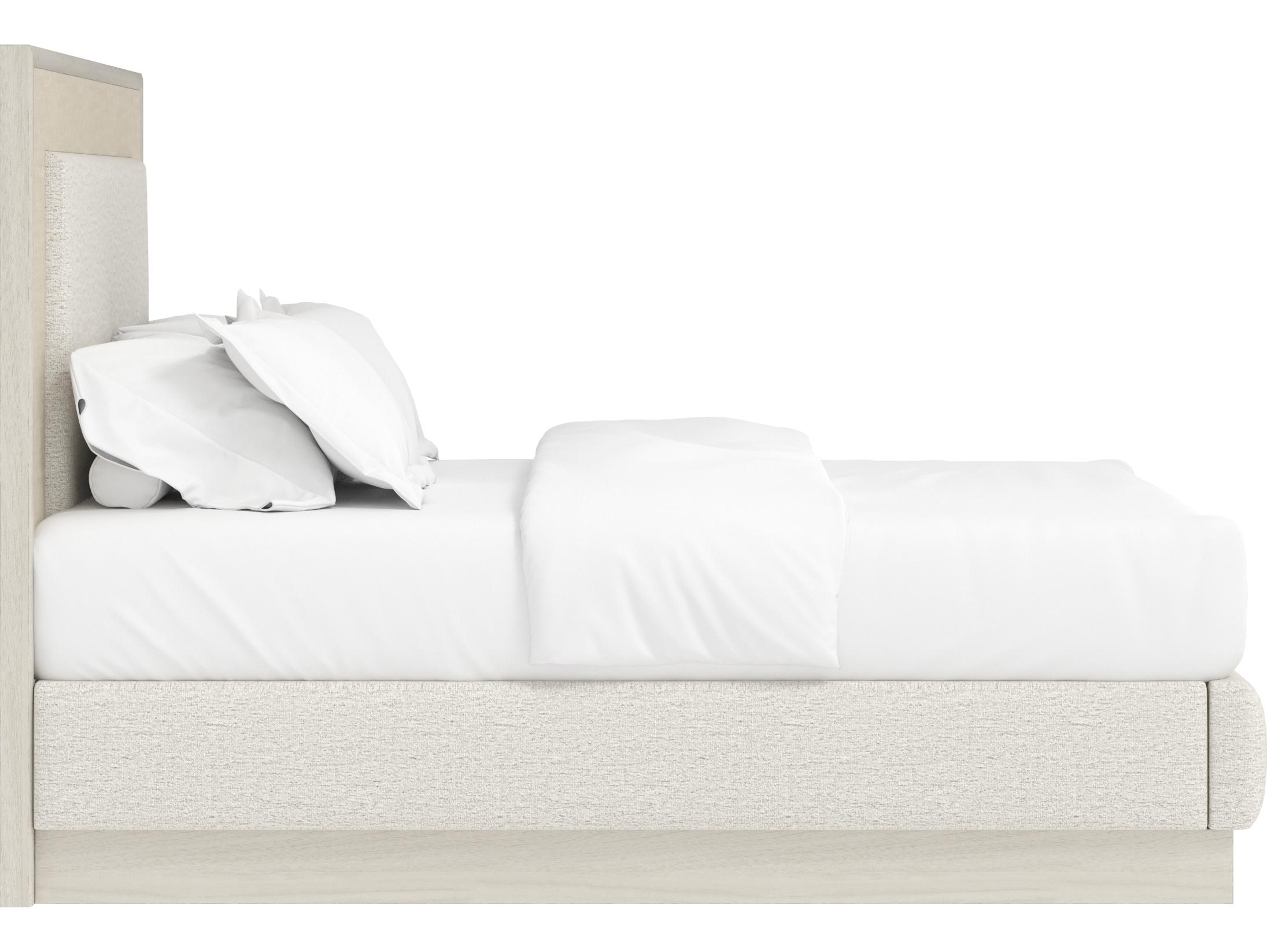 A.R.T. Furniture Cotiere Beige Upholstered King Platform Bed