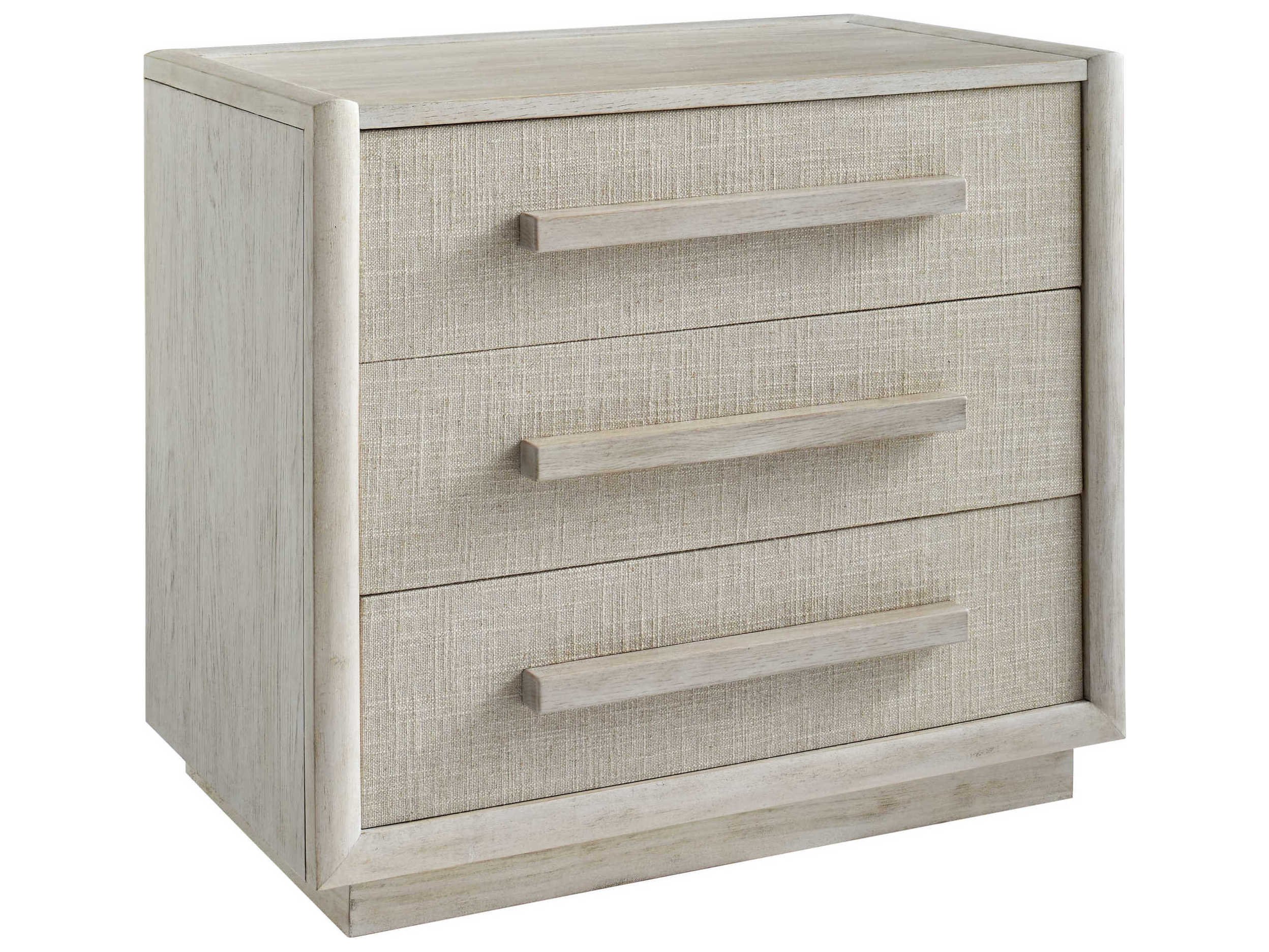 A.R.T. Furniture Cotiere 3-Drawers Beige Oak Wood Nightstand