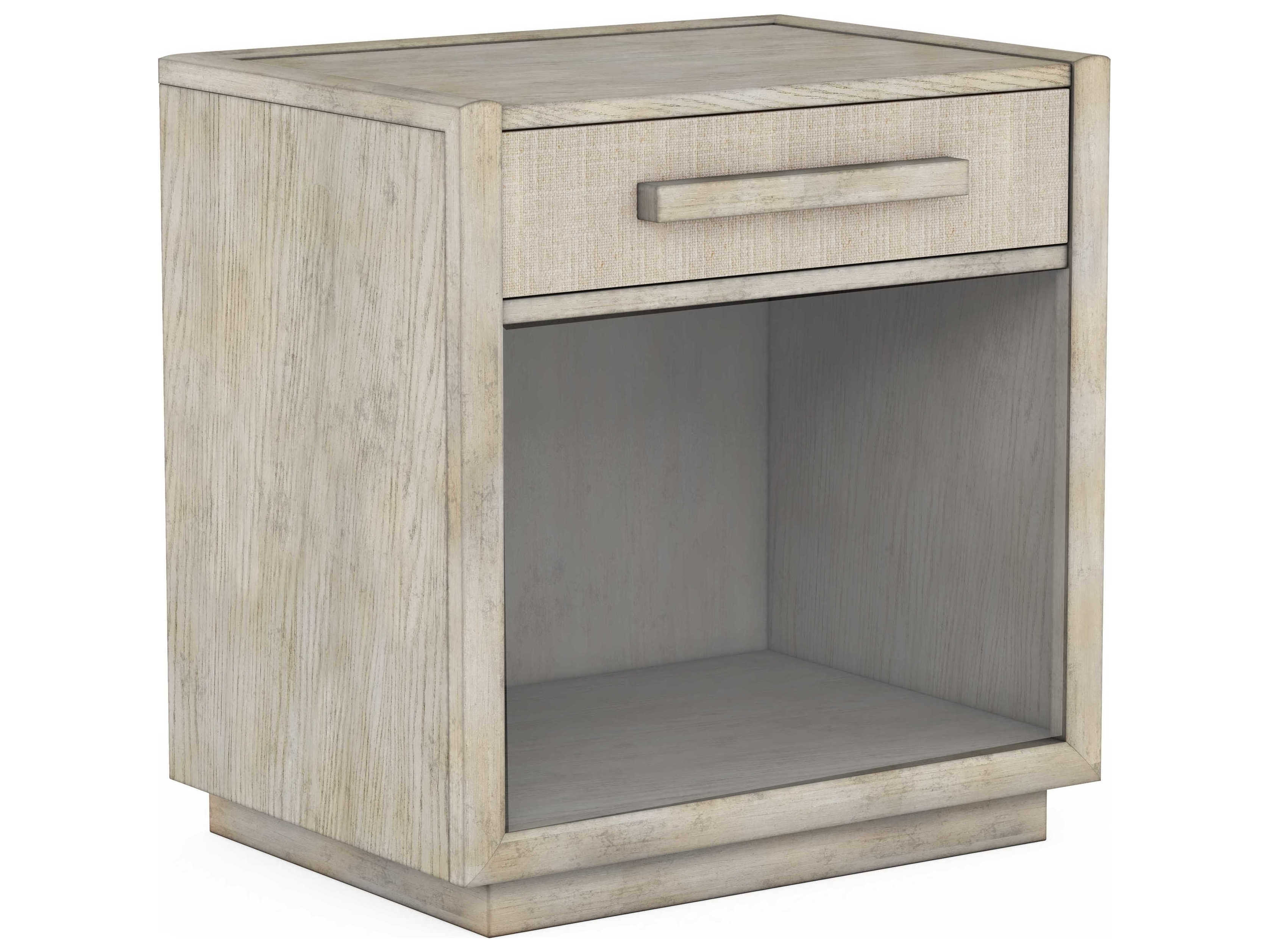 A.R.T. Furniture Cotiere 1-Drawer Beige Oak Wood Nightstand