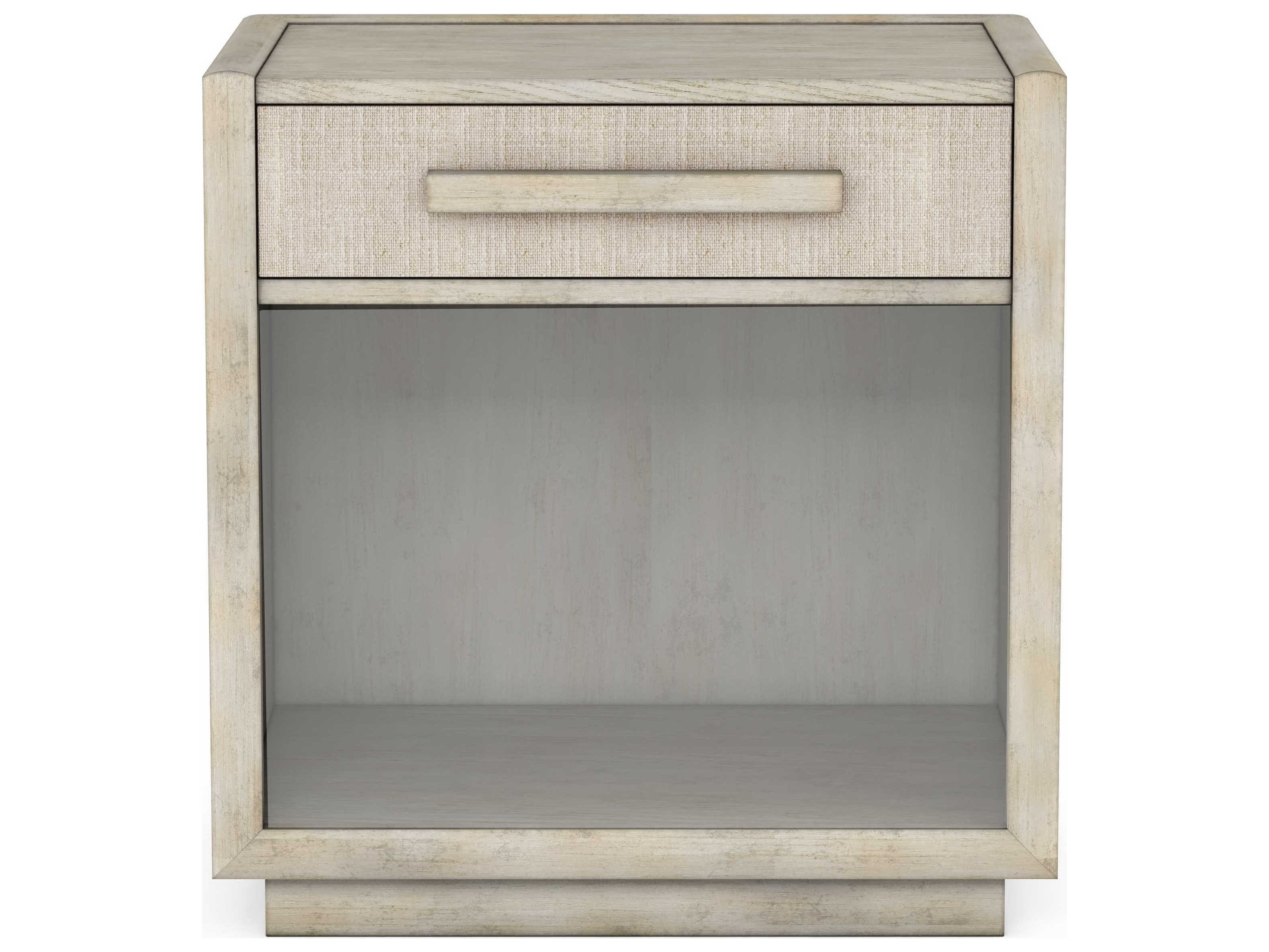 A.R.T. Furniture Cotiere 1-Drawer Beige Oak Wood Nightstand