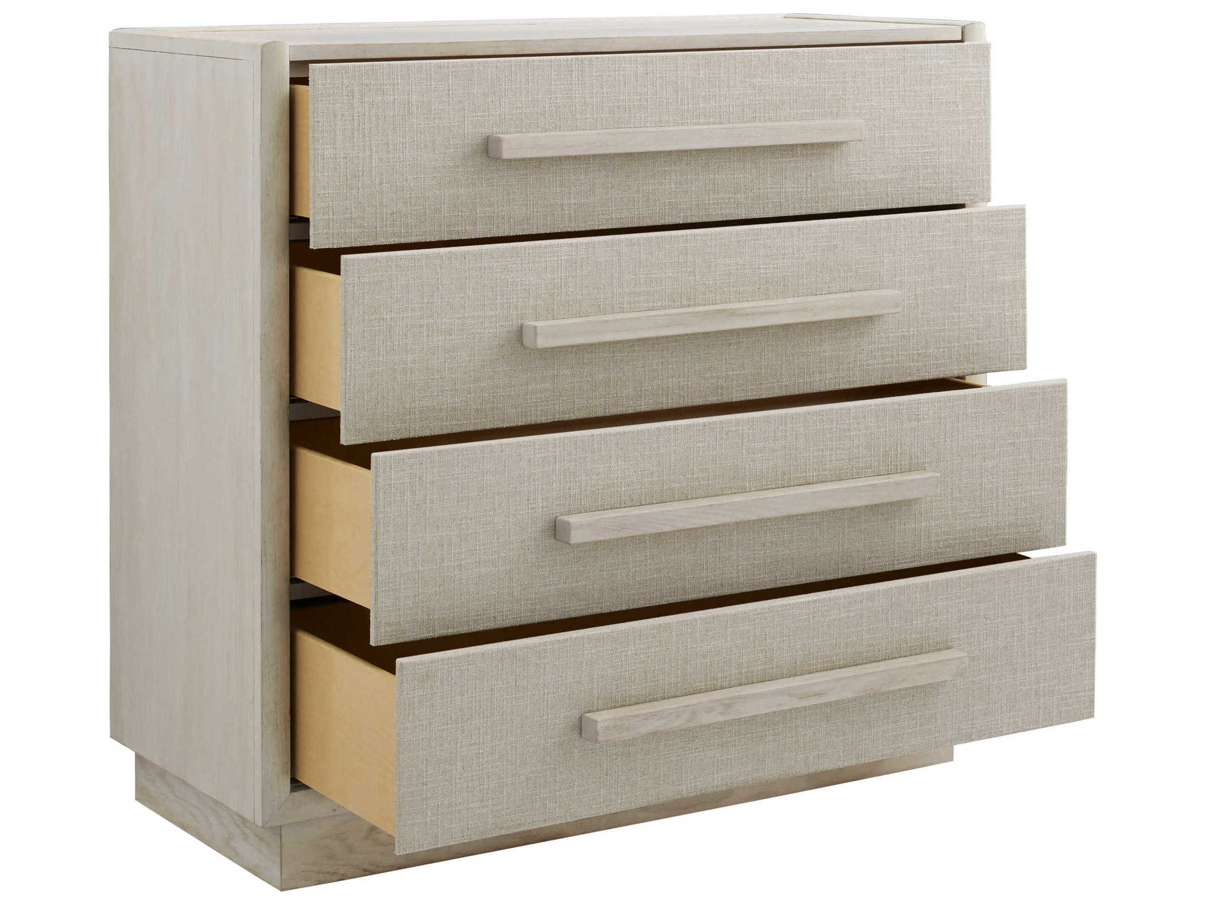 A.R.T. Furniture Cotiere 4-Drawers Beige Oak Wood Dresser
