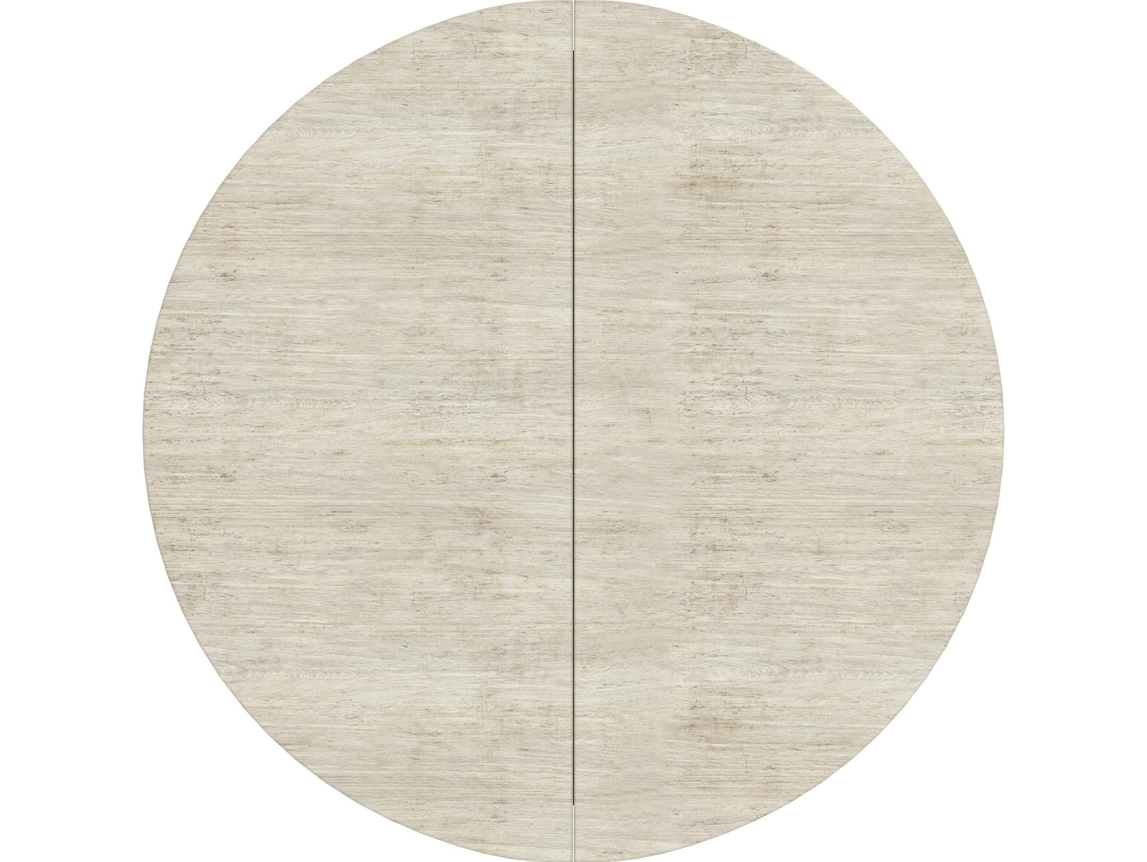 A.R.T. Furniture Cotiere Round Wood Beige Sanded Bronze Dining Table