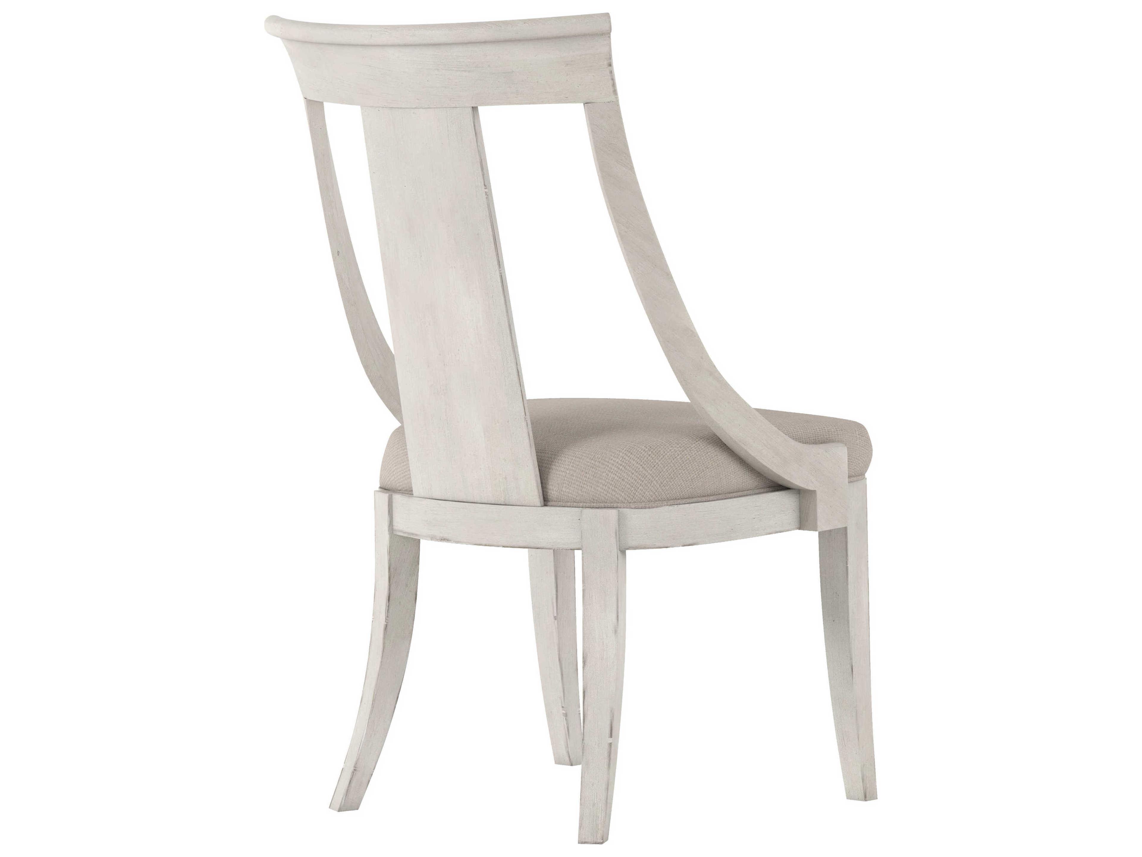 A.R.T. Furniture Alcove Alder Wood Beige Upholstered Side Dining Chair Set of 2