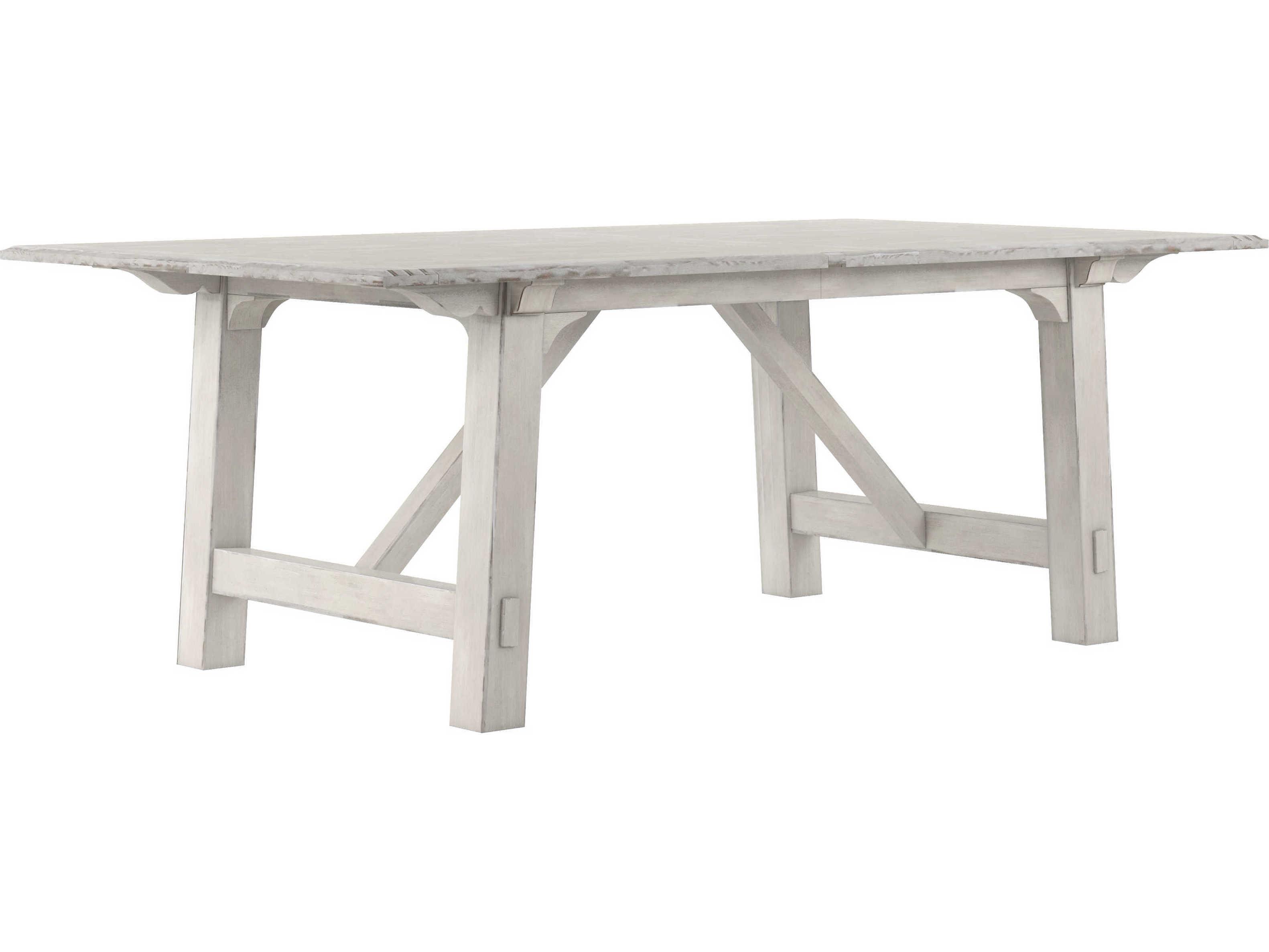 A.R.T. Furniture Alcove Rectangular Wood Belgian Ivory Dining Table
