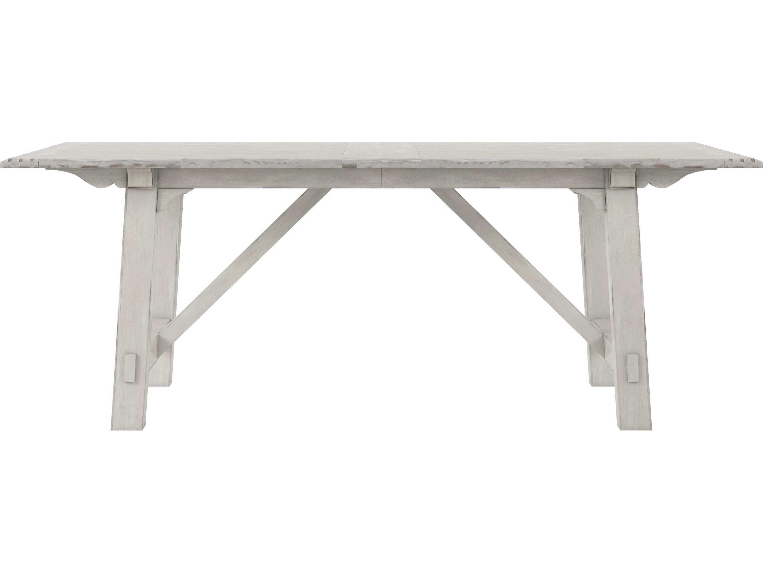 A.R.T. Furniture Alcove Rectangular Wood Belgian Ivory Dining Table