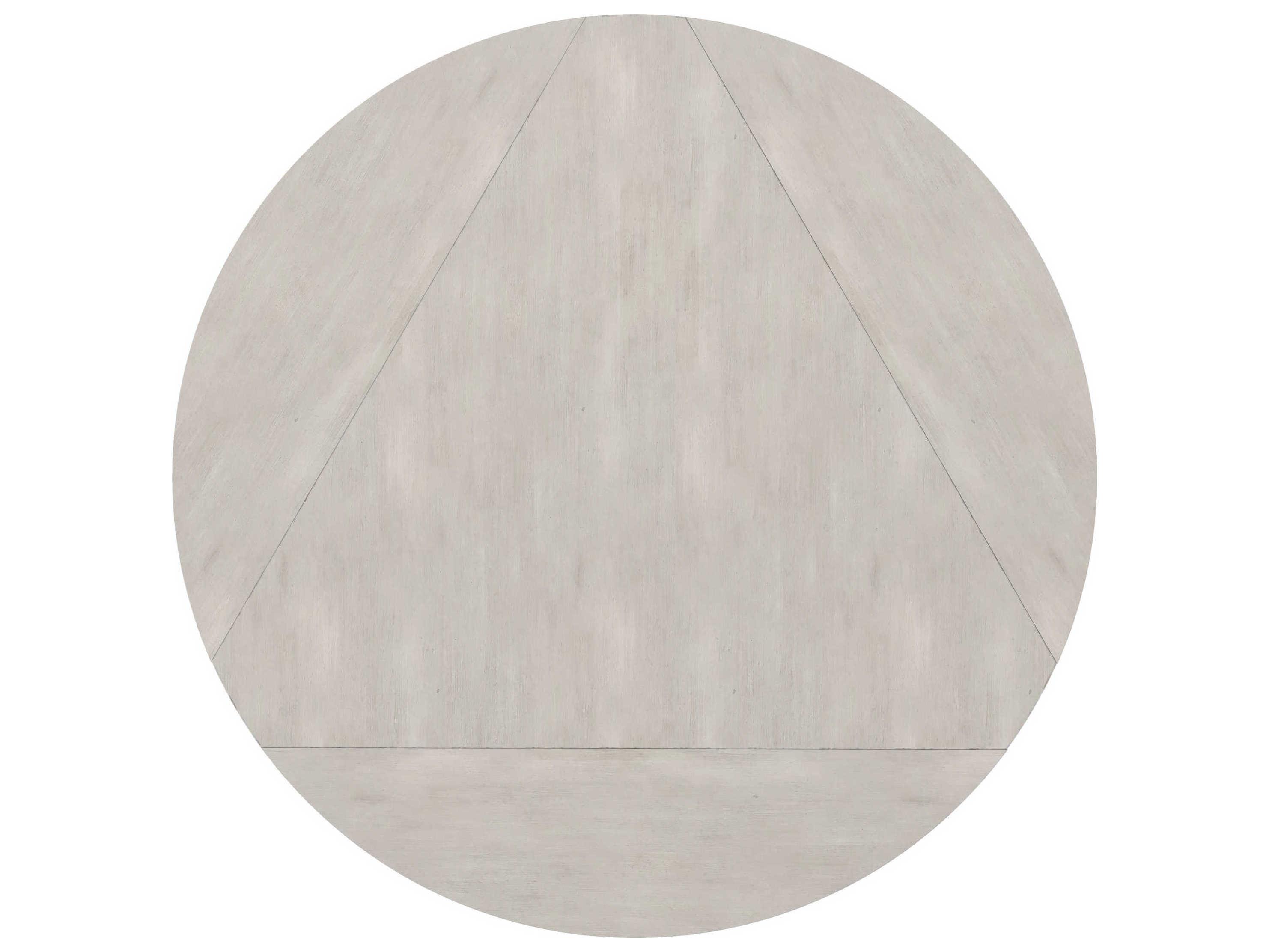 A.R.T. Furniture Alcove Round Wood Belgian Ivory End Table