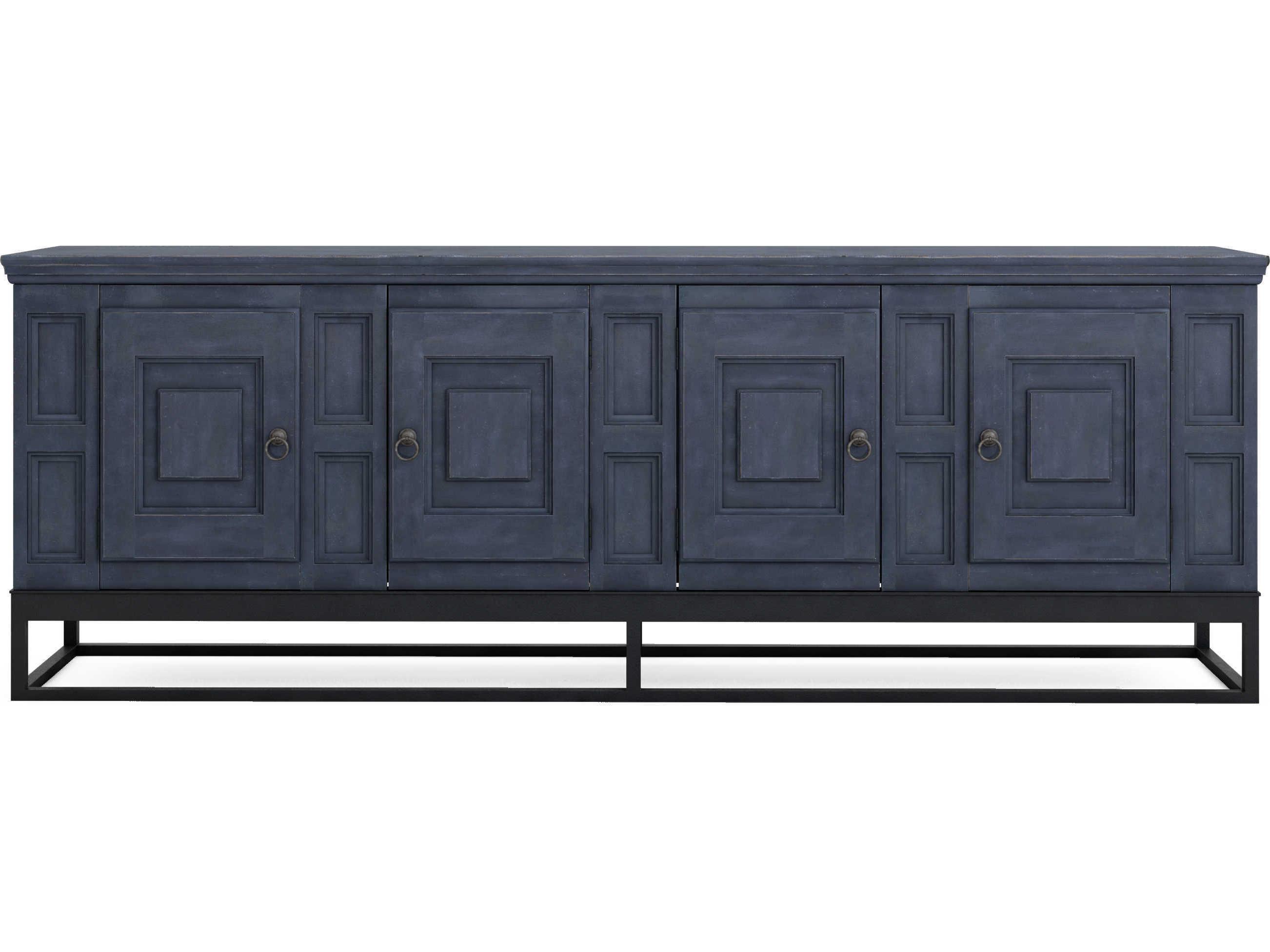 A.R.T. Furniture Alcove 90" Acacia Wood Slate Media Console