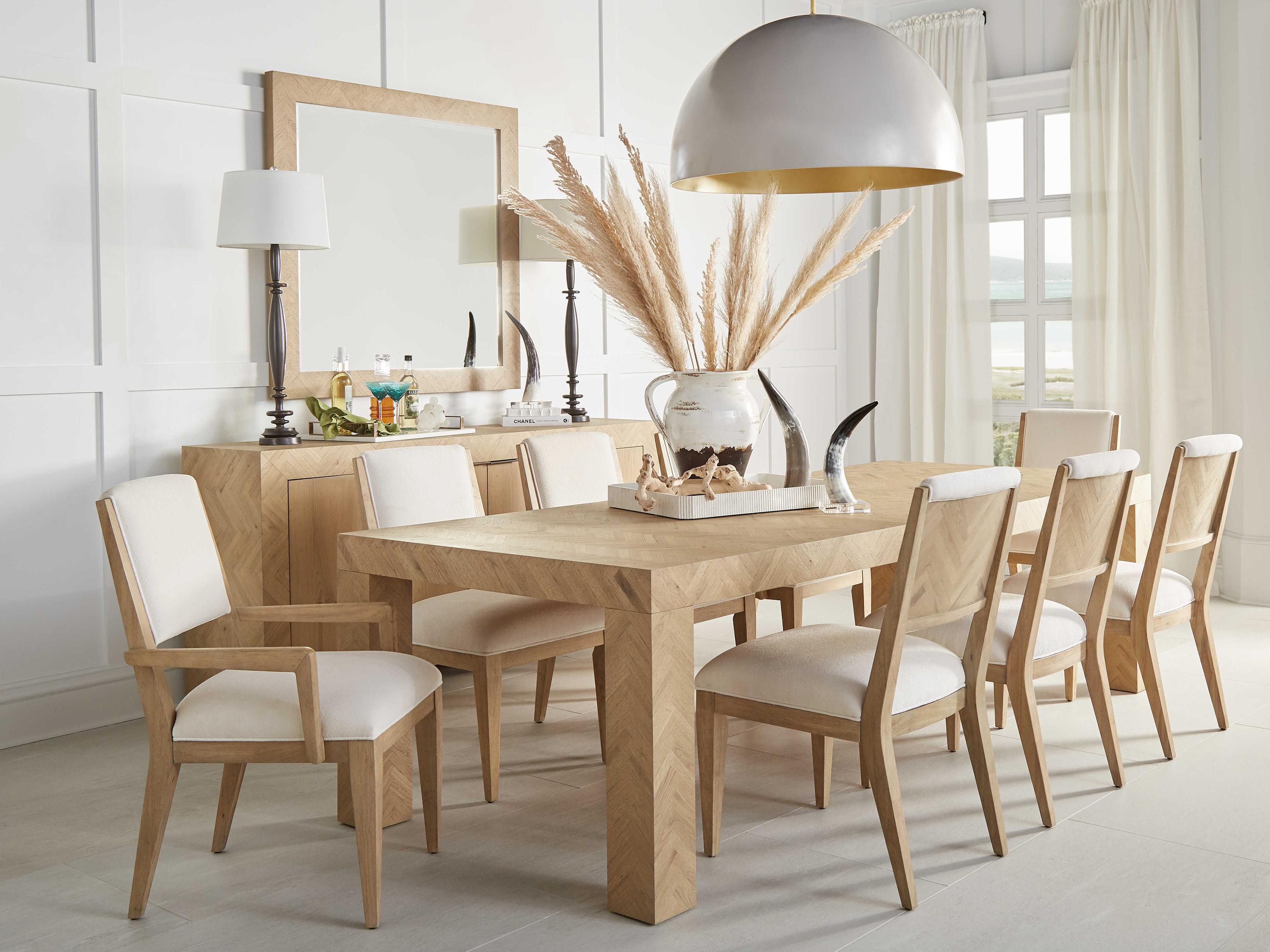 A.R.T. Furniture Garrison Square Washed Oak Wall Mirror