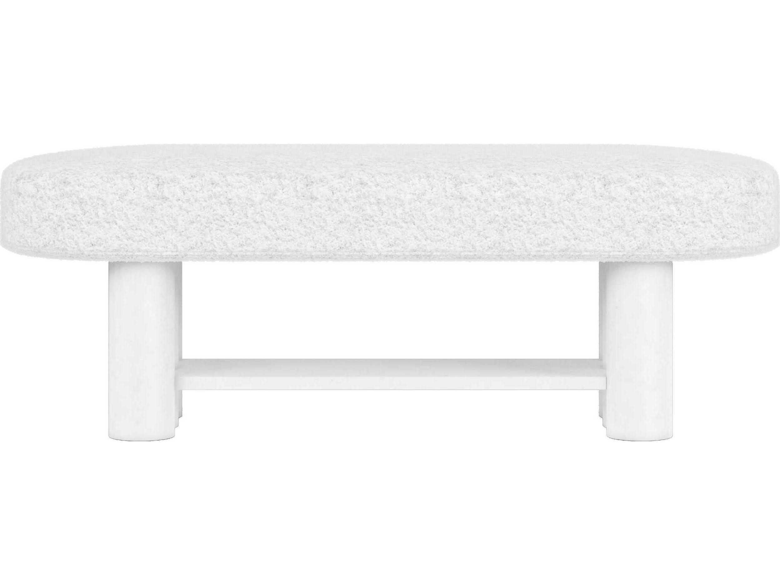 A.R.T. Furniture Garrison White Plaster Parrawood Vanity Table