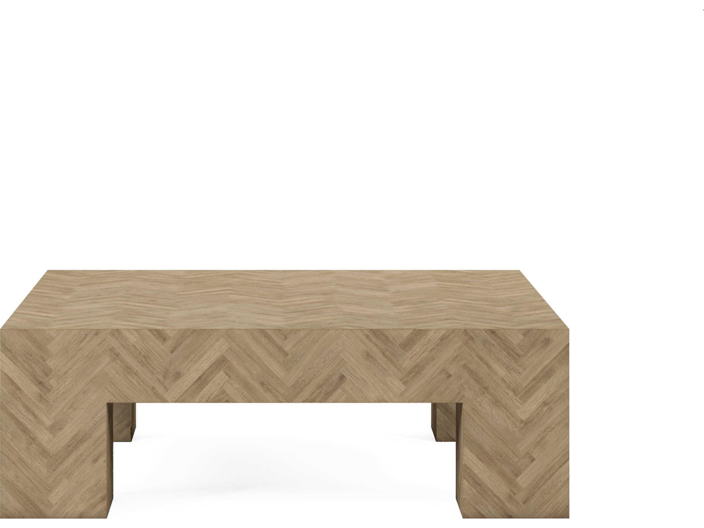 A.R.T. Furniture Garrison Square Washed Oak Cocktail Table