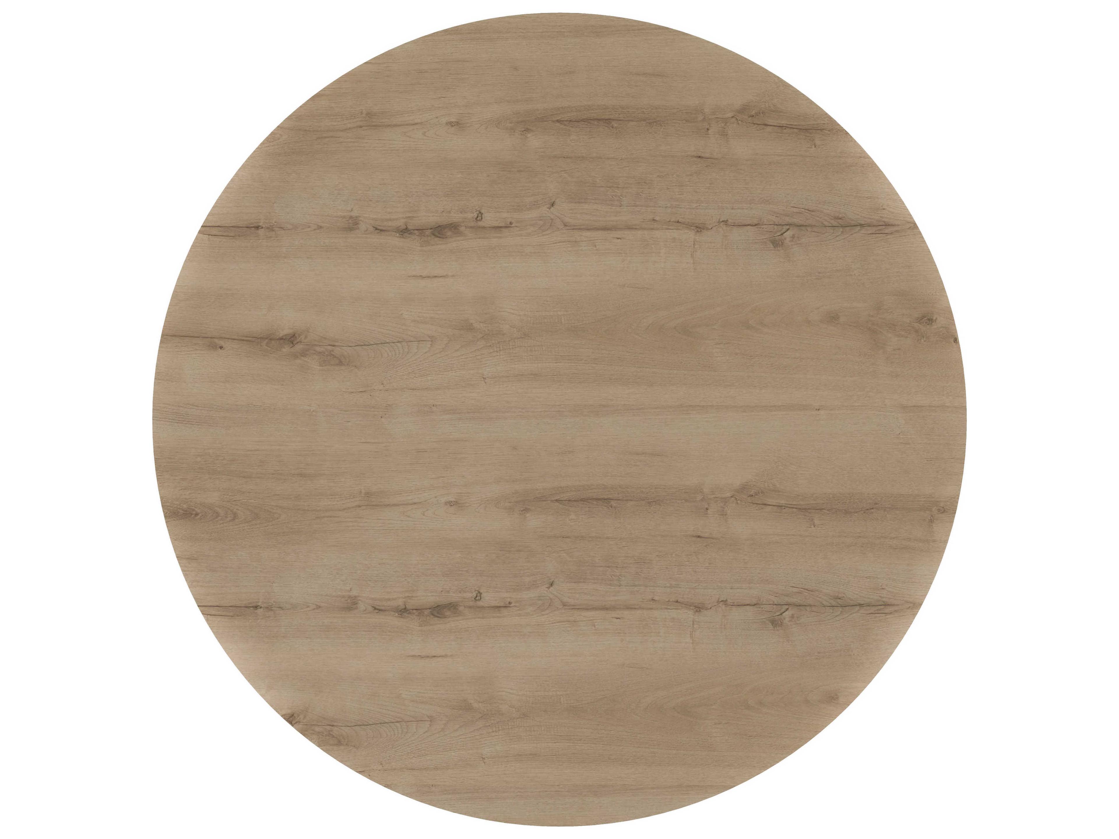 A.R.T. Furniture Garrison Round Wood Washed Oak Cocktail Table