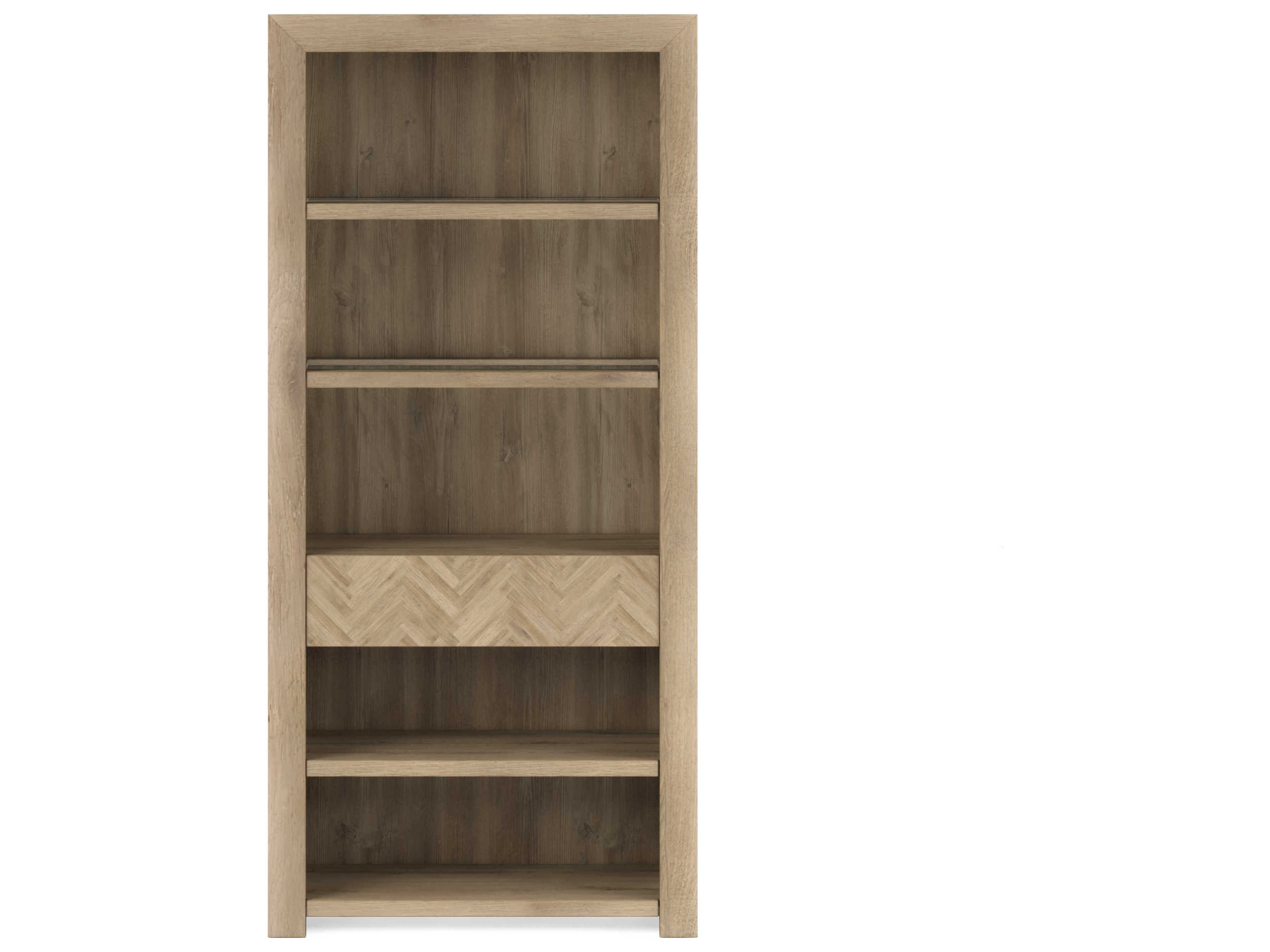 A.R.T. Furniture Garrison Washed Oak Bookcase