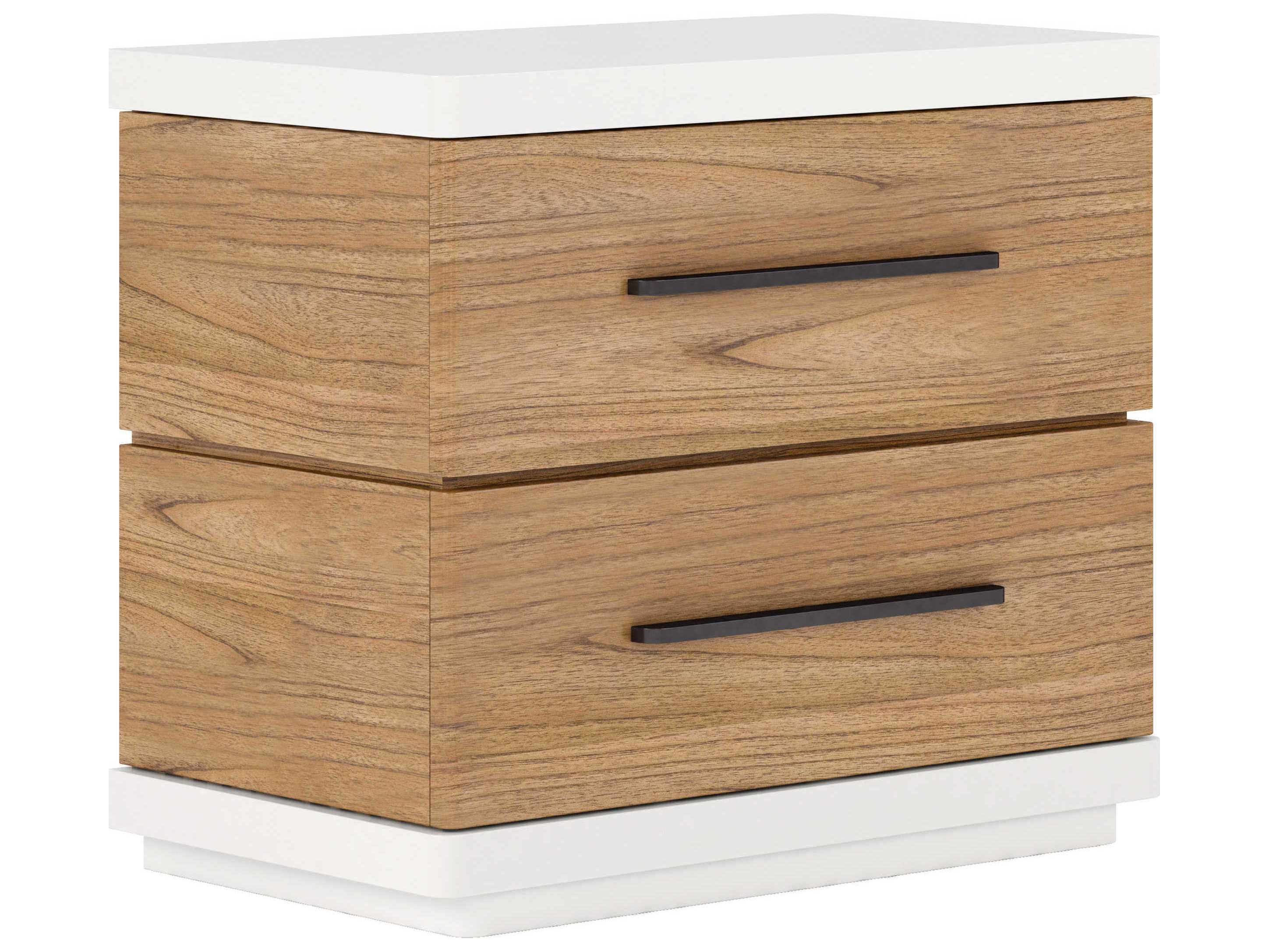 A.R.T. Furniture Portico 2-Drawers Brown Parrawood Nightstand