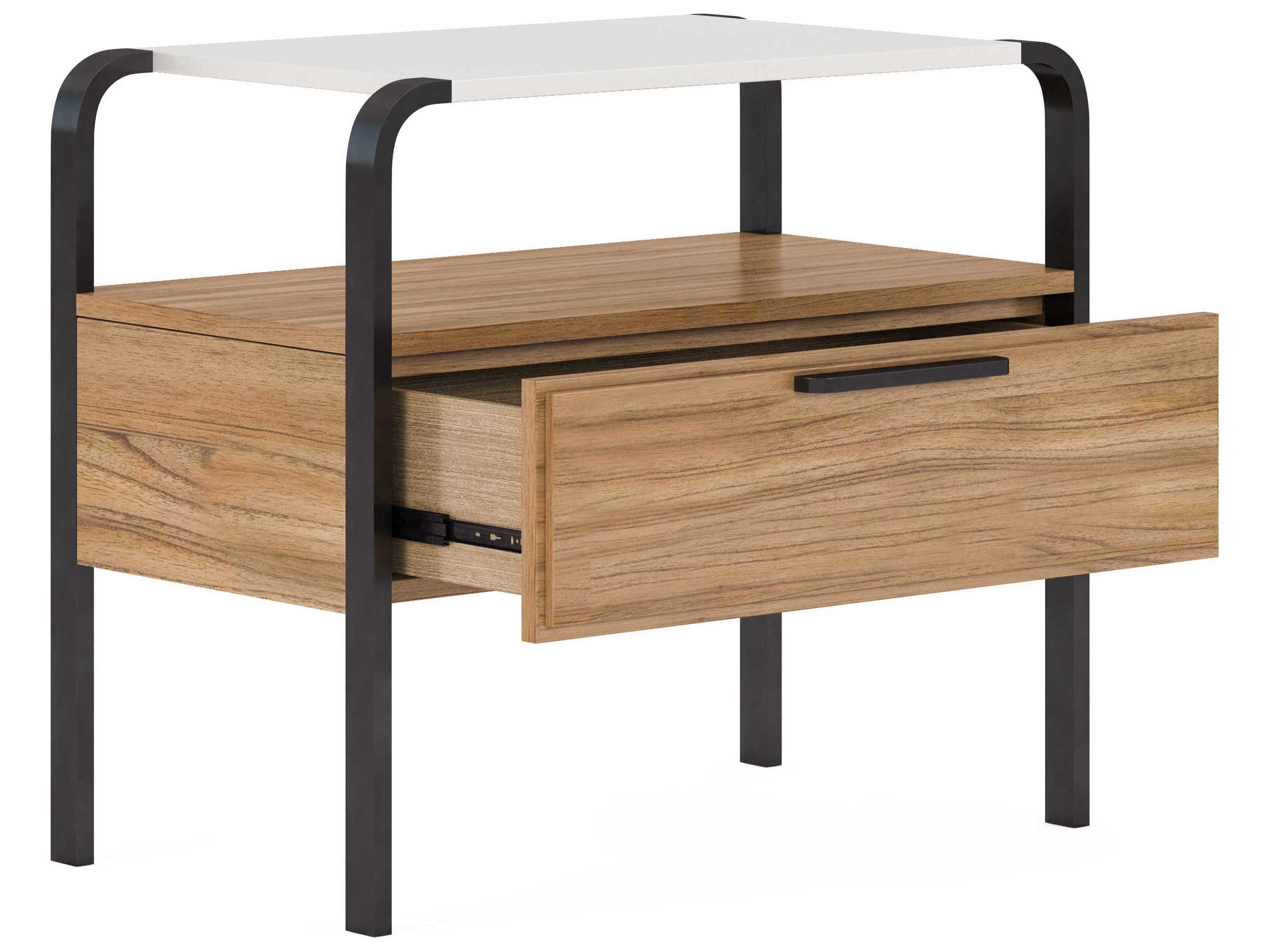 A.R.T. Furniture Portico 1-Drawer Brown Parrawood Nightstand