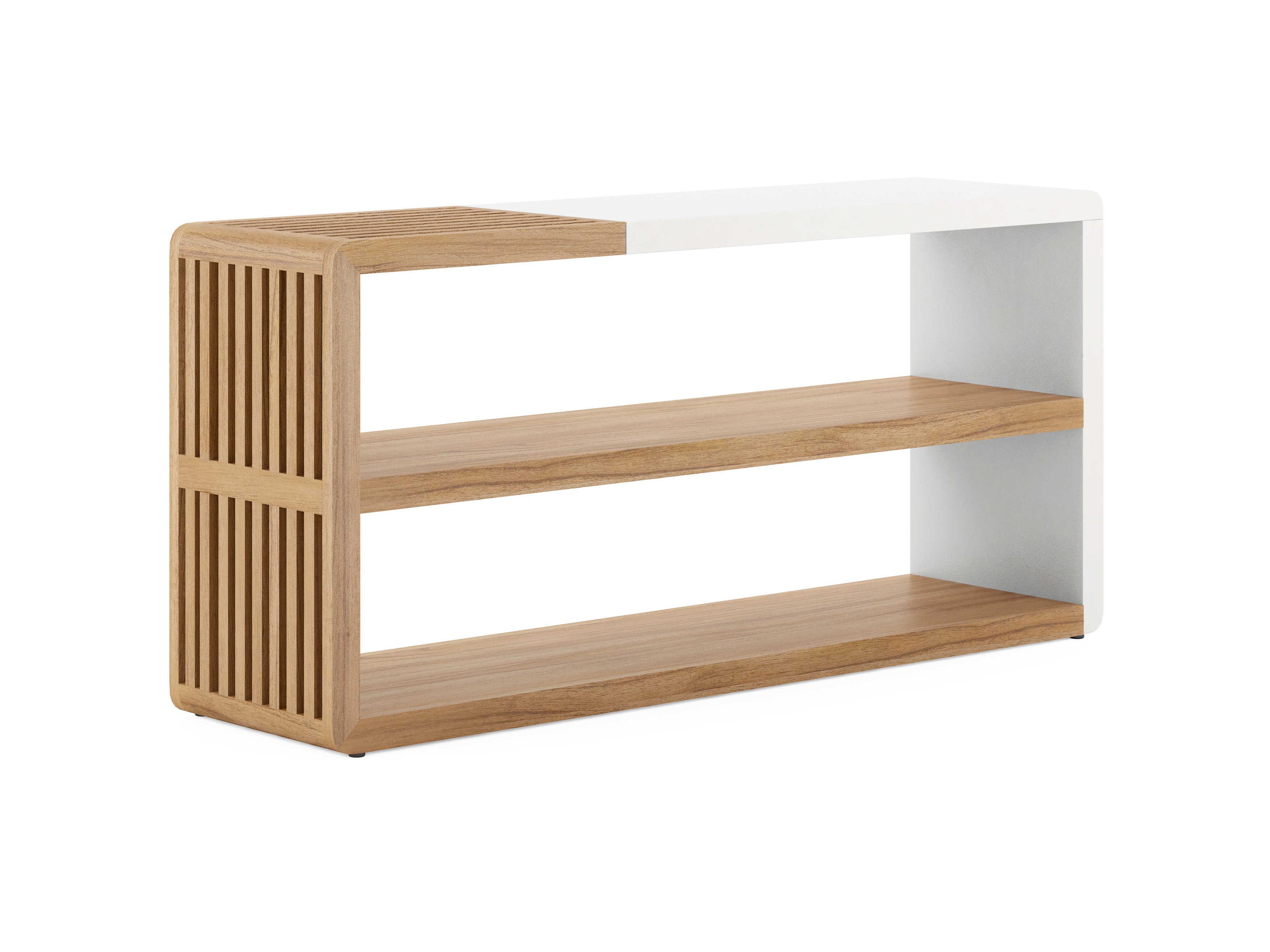 A.R.T. Furniture Portico Rectangular Wood Sienna Console Table