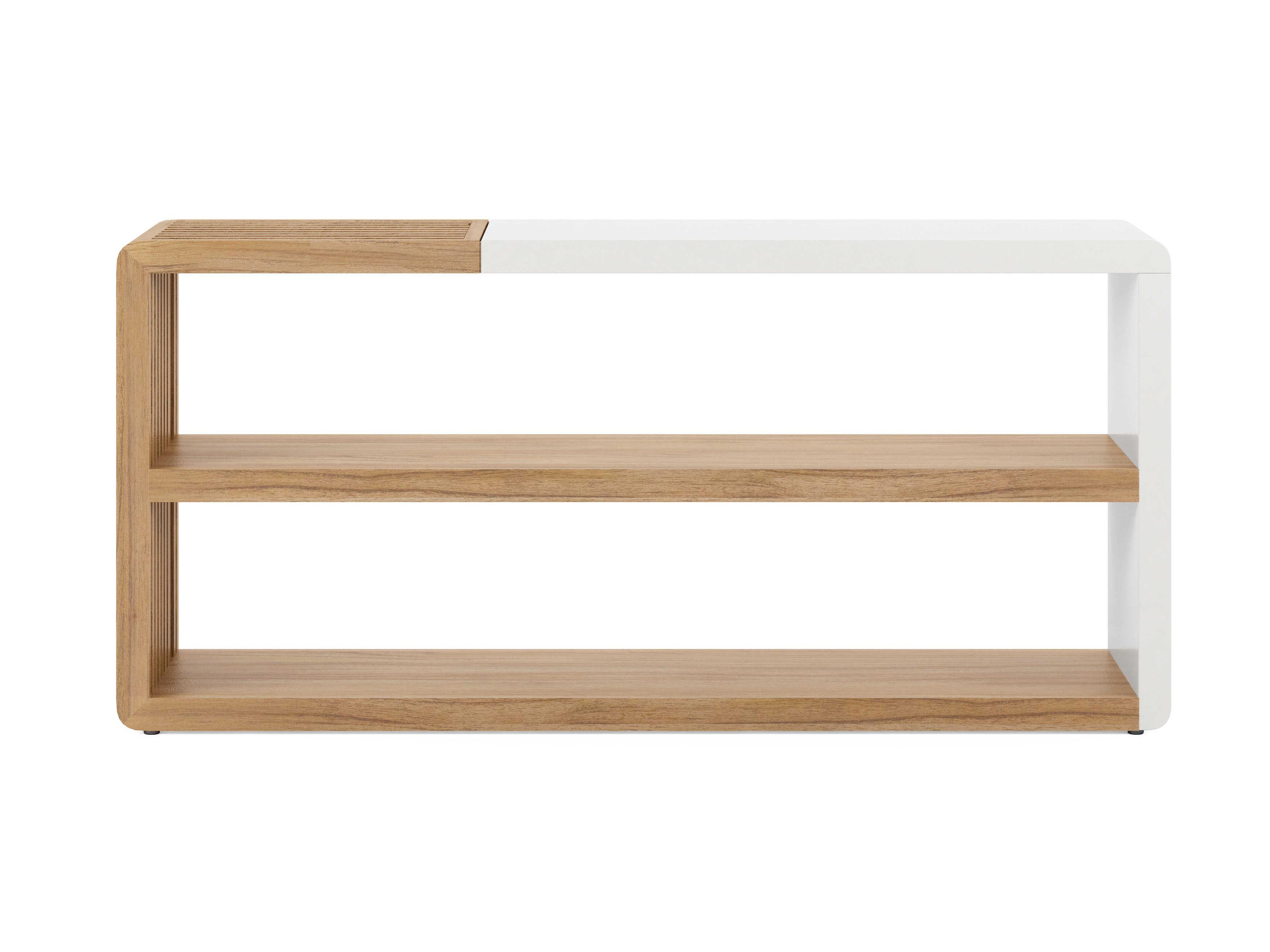 A.R.T. Furniture Portico Rectangular Wood Sienna Console Table