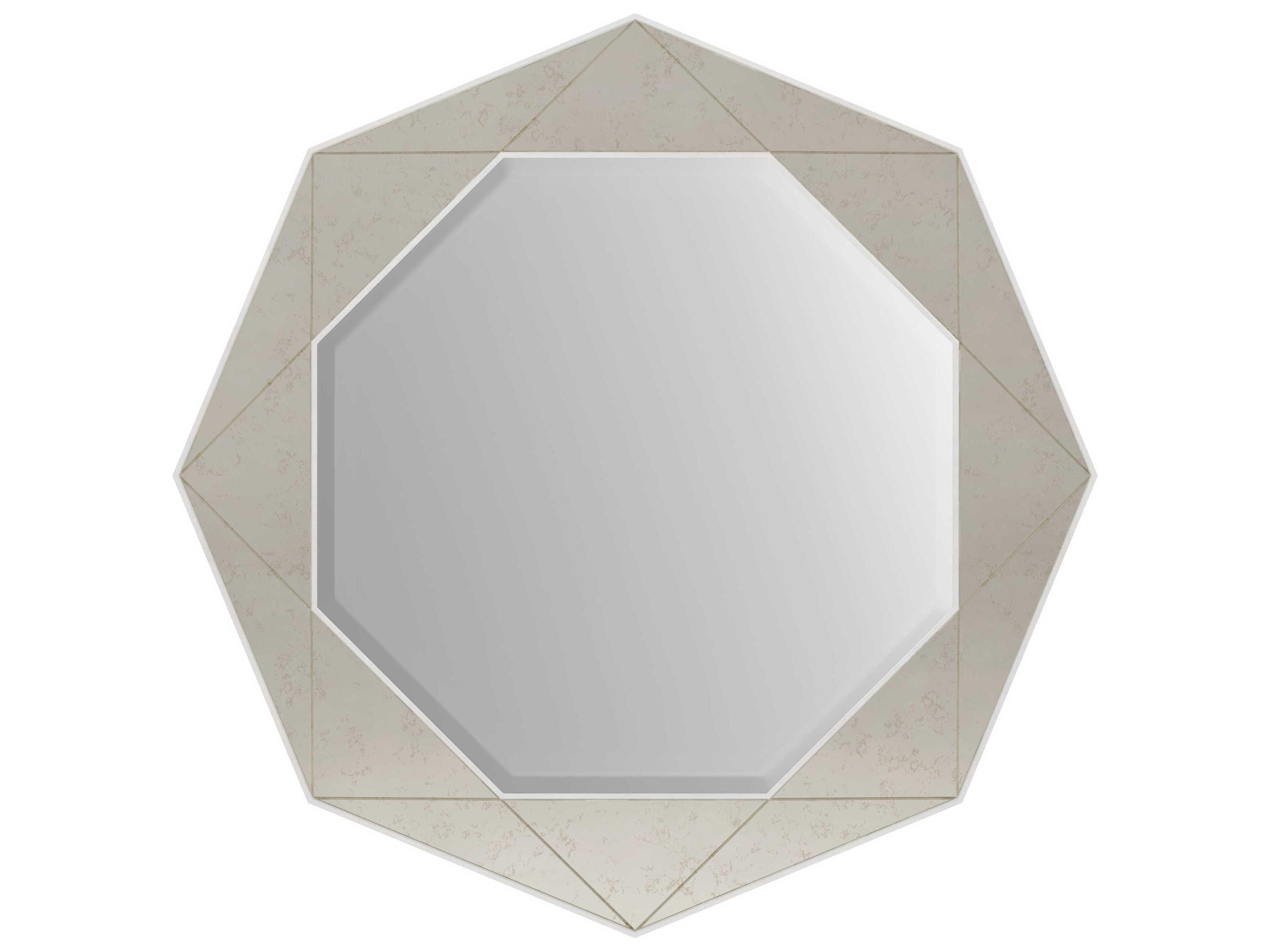 A.R.T. Furniture Mezzanine Round Dove Gray Wall Mirror