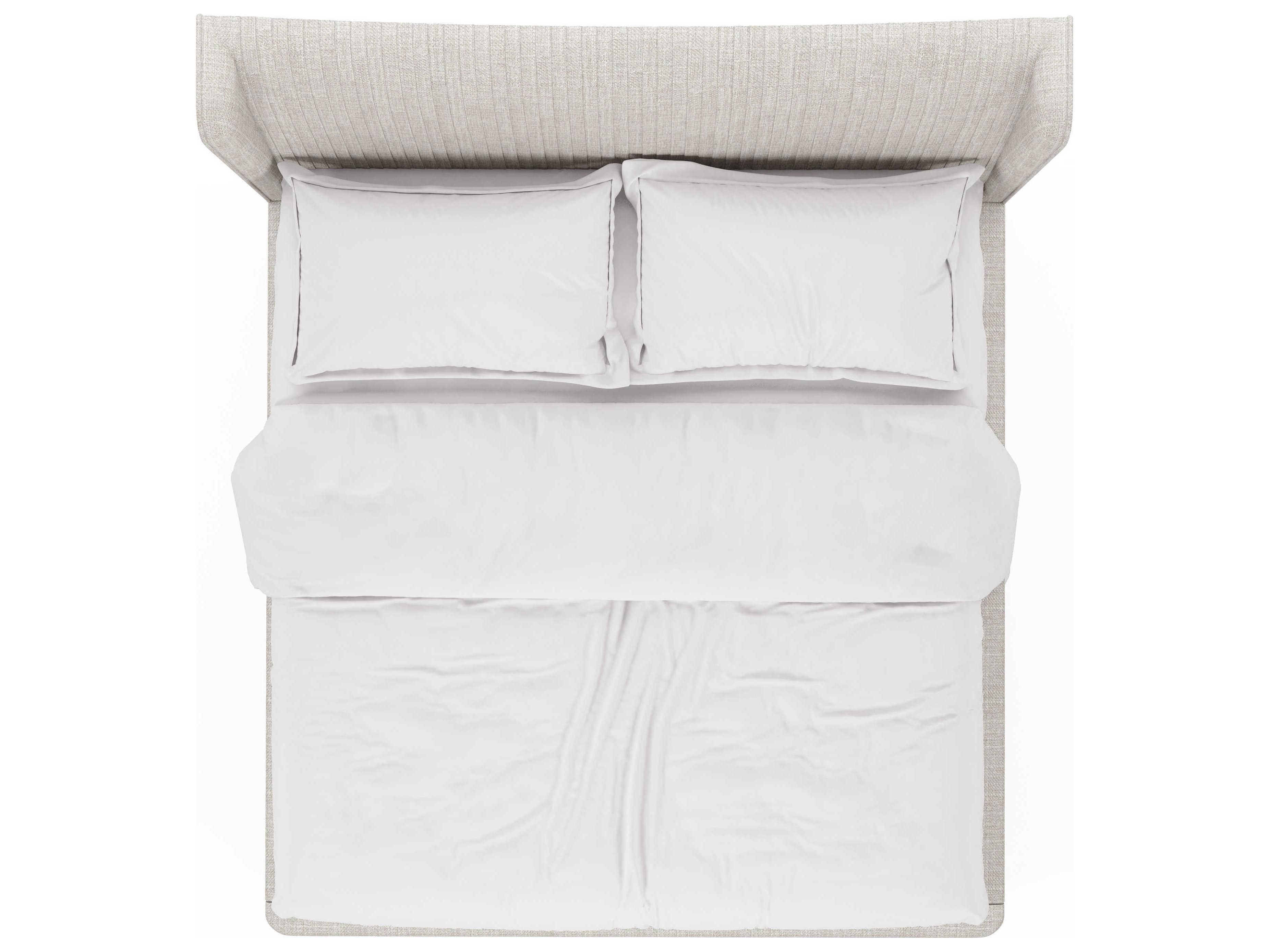 A.R.T. Furniture Mezzanine Ander Natural Gray Alder Wood Upholstered King Shelter Bed