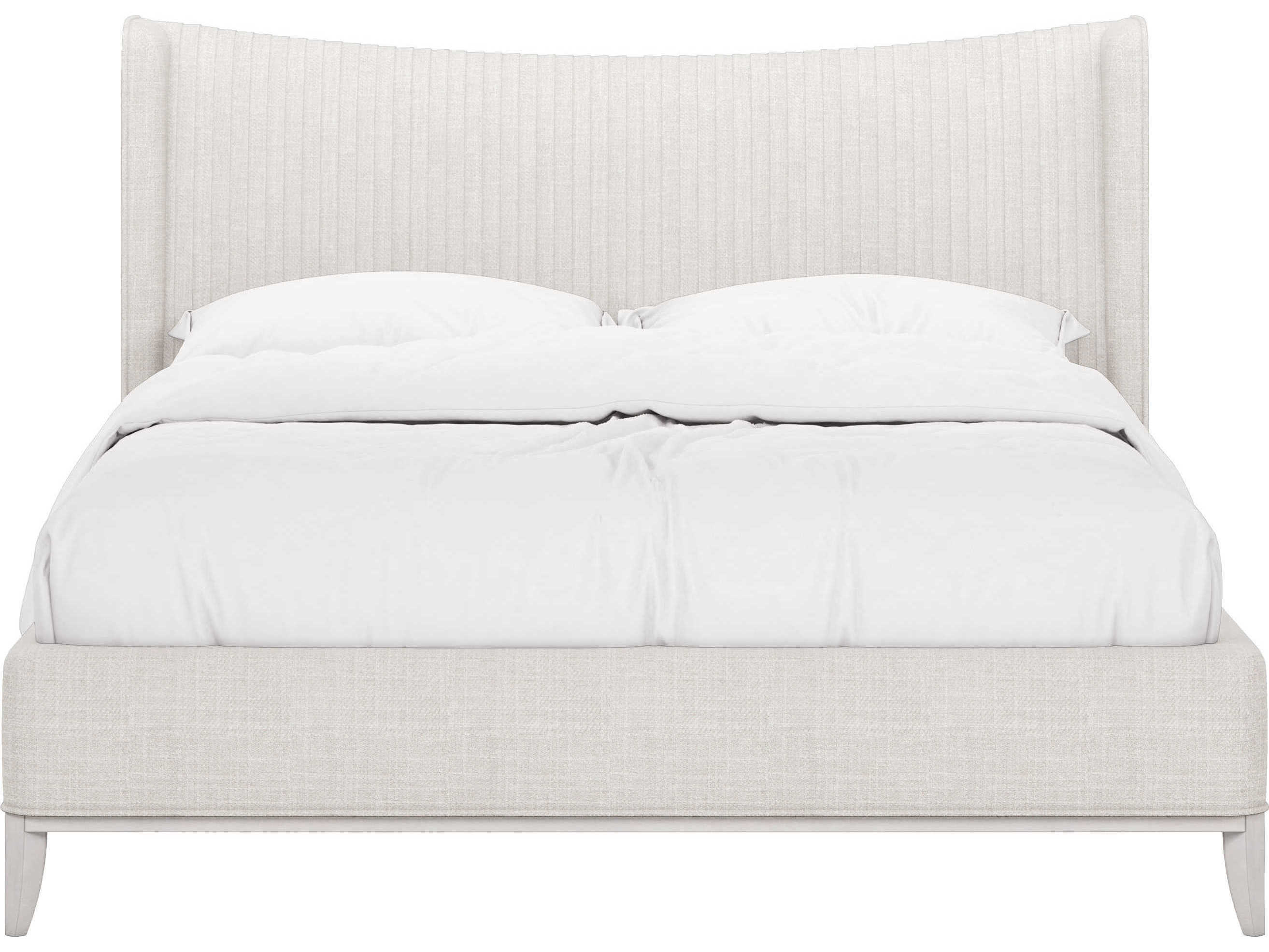 A.R.T. Furniture Mezzanine Ander Natural Gray Poplar Wood Upholstered California King Shelter Bed