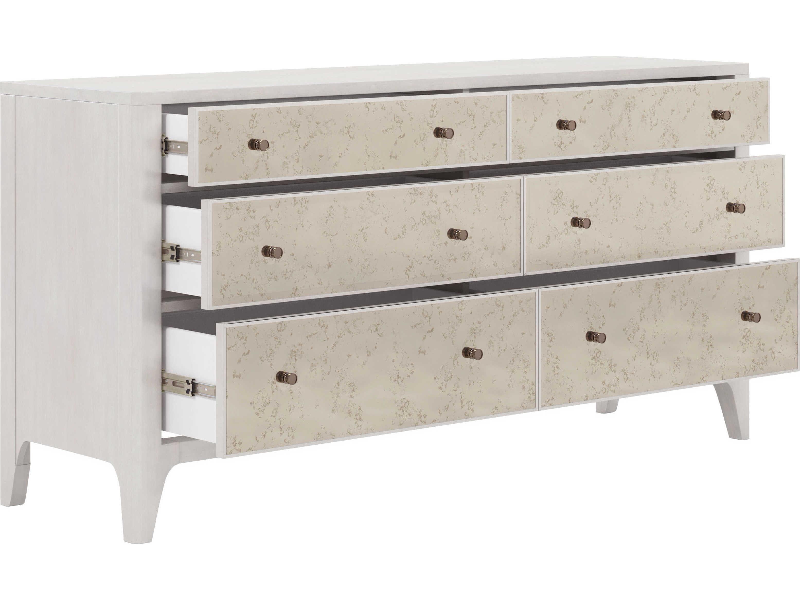 A.R.T. Furniture Mezzanine 6-Drawers Poplar Wood Double Dresser