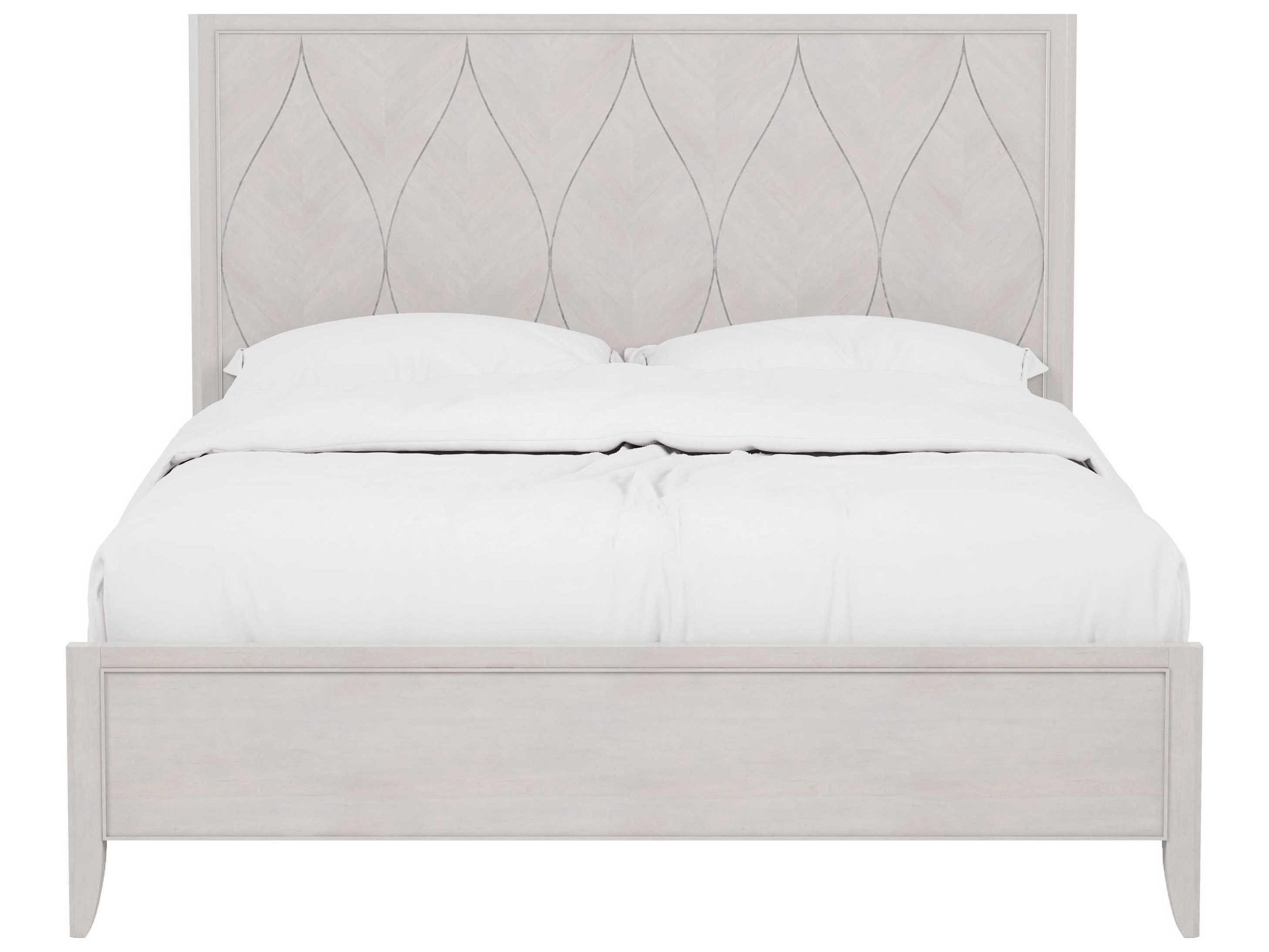 A.R.T. Furniture Mezzanine Dove Gray Poplar Wood King Panel Bed