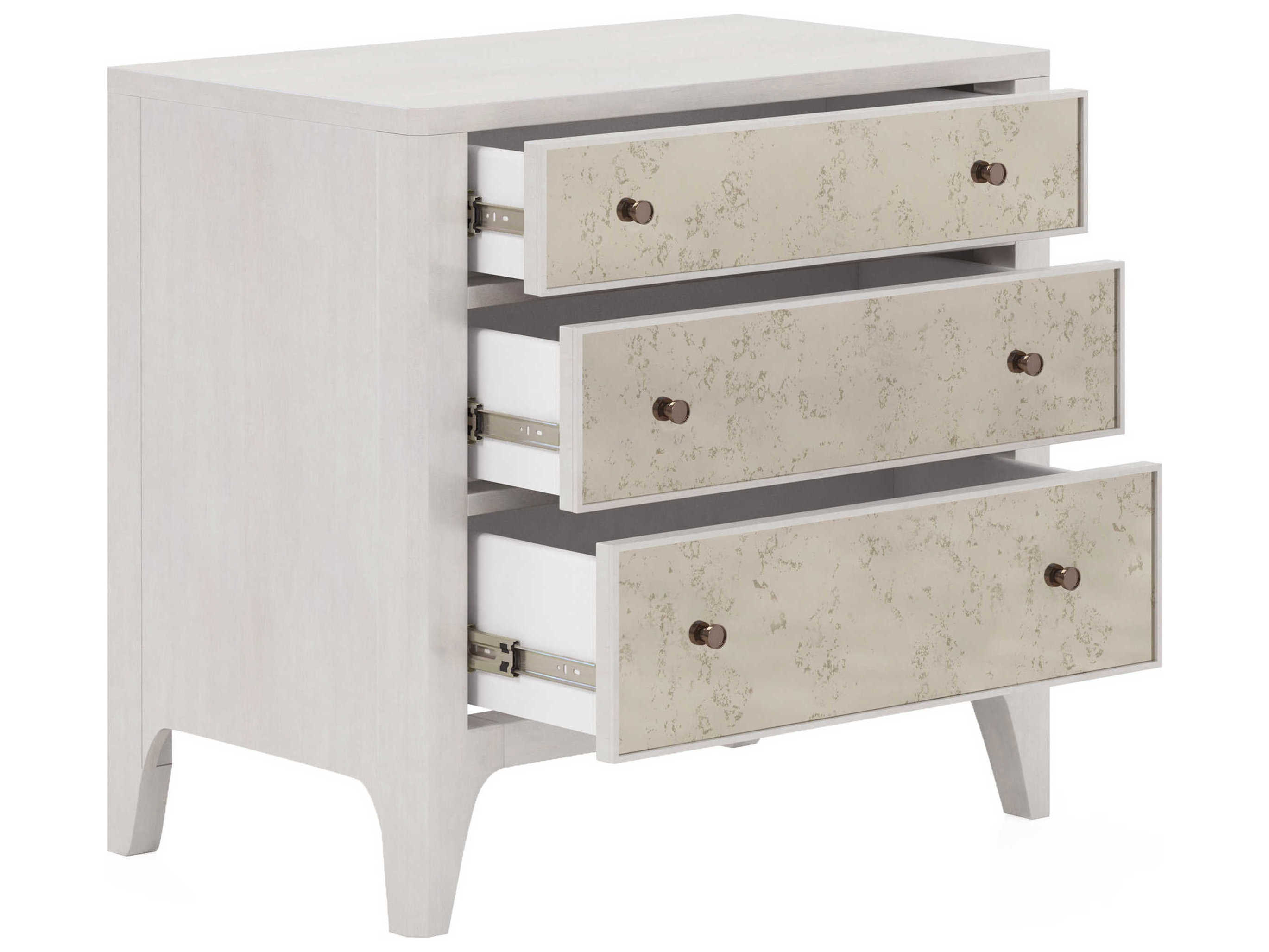 A.R.T. Furniture Mezzanine 3-Drawers Poplar Wood Nightstand