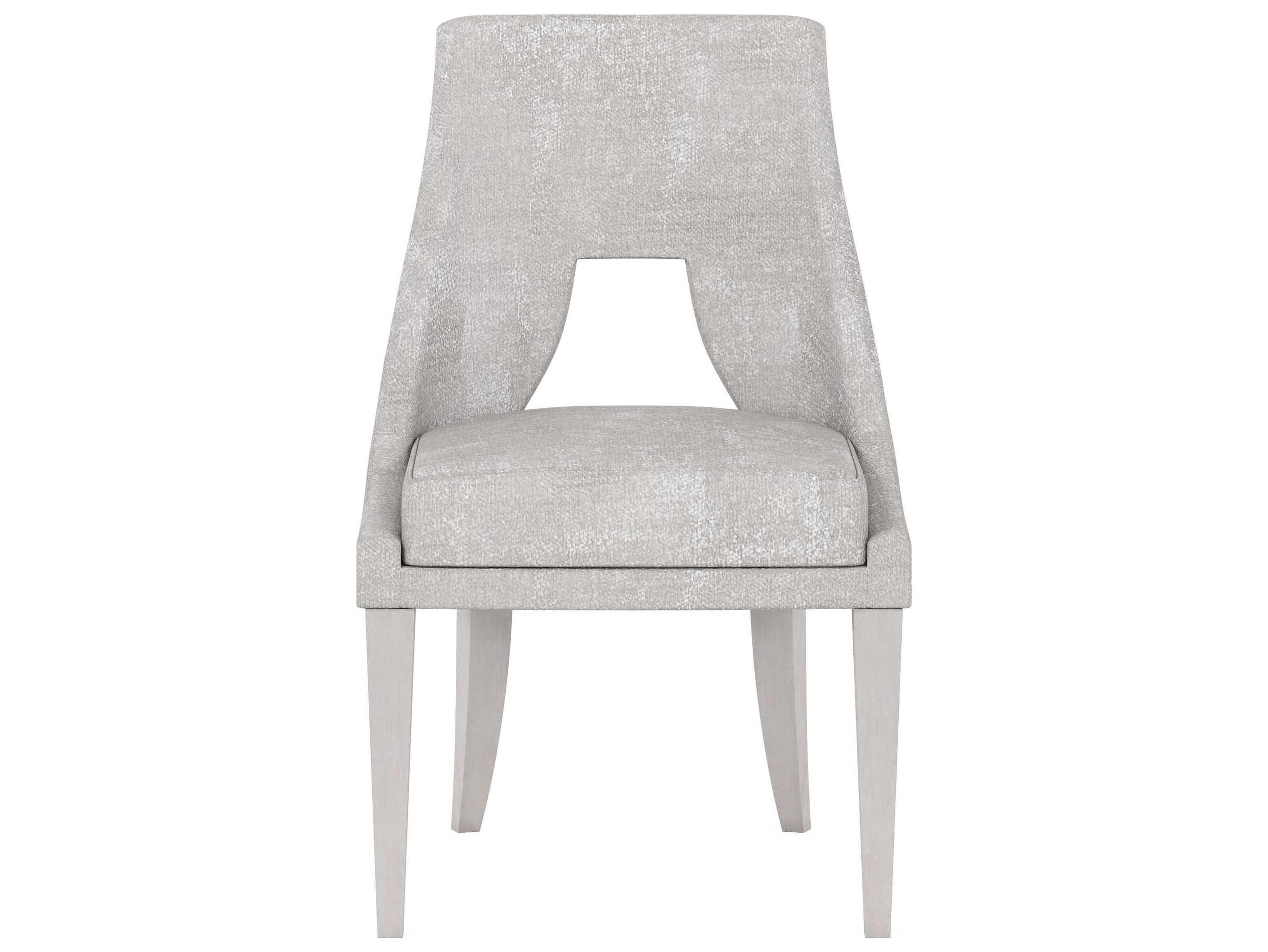 A.R.T. Furniture Mezzanine Poplar Wood Gray Upholstered Side Dining Chair Set of 2