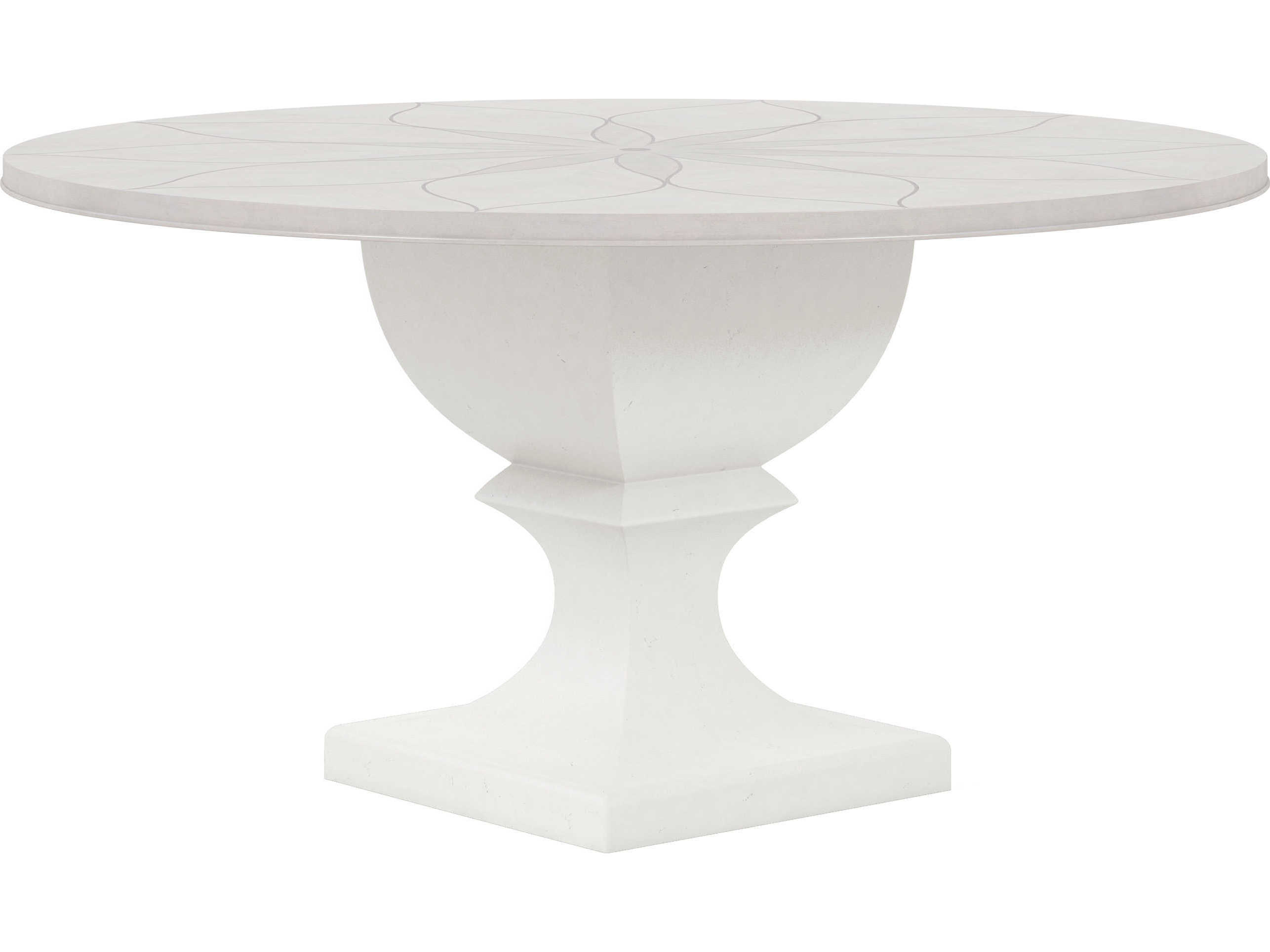 A.R.T. Furniture Mezzanine Round Wood Dove Gray Dining Table