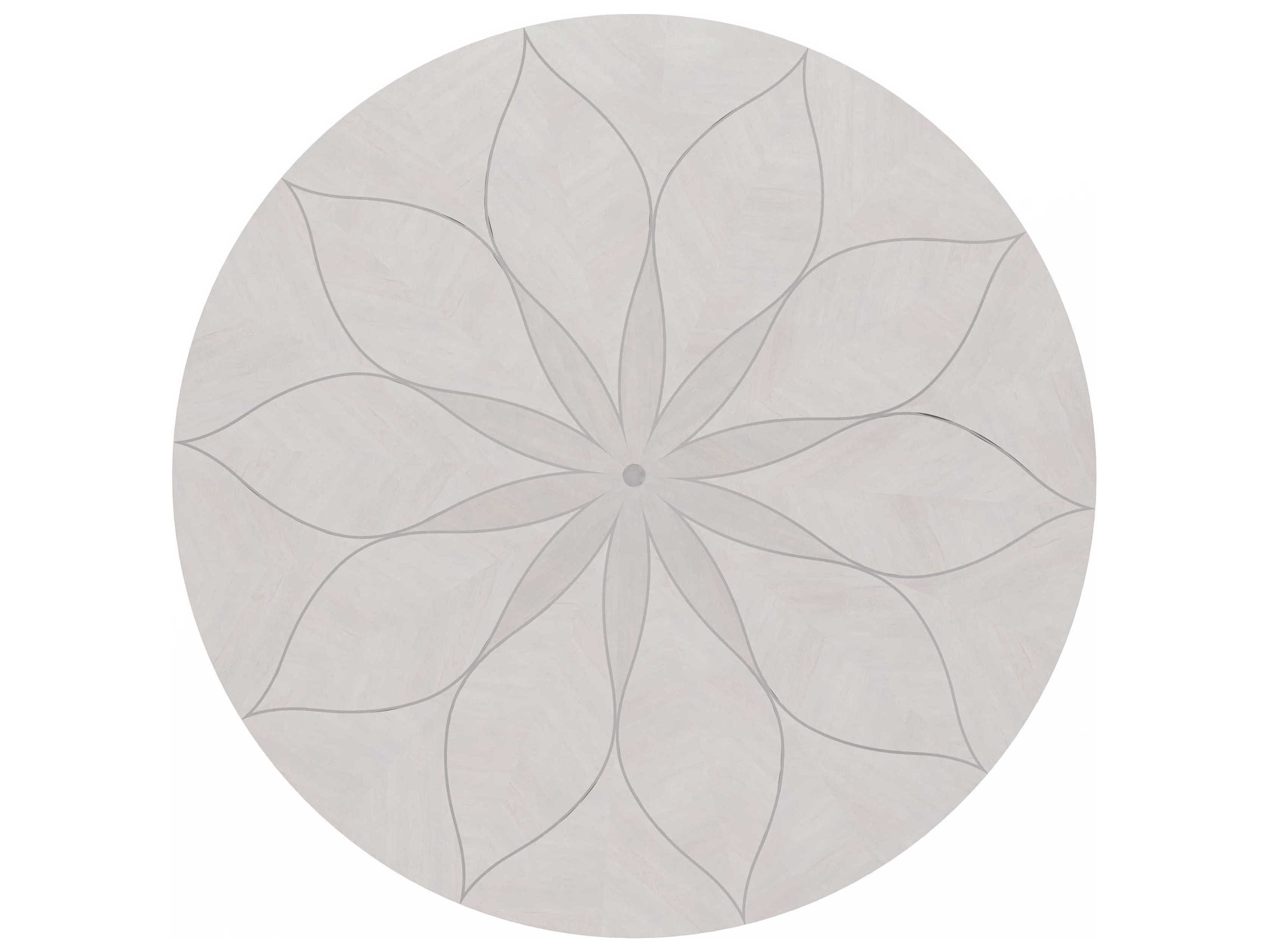 A.R.T. Furniture Mezzanine Round Wood Dove Gray Dining Table