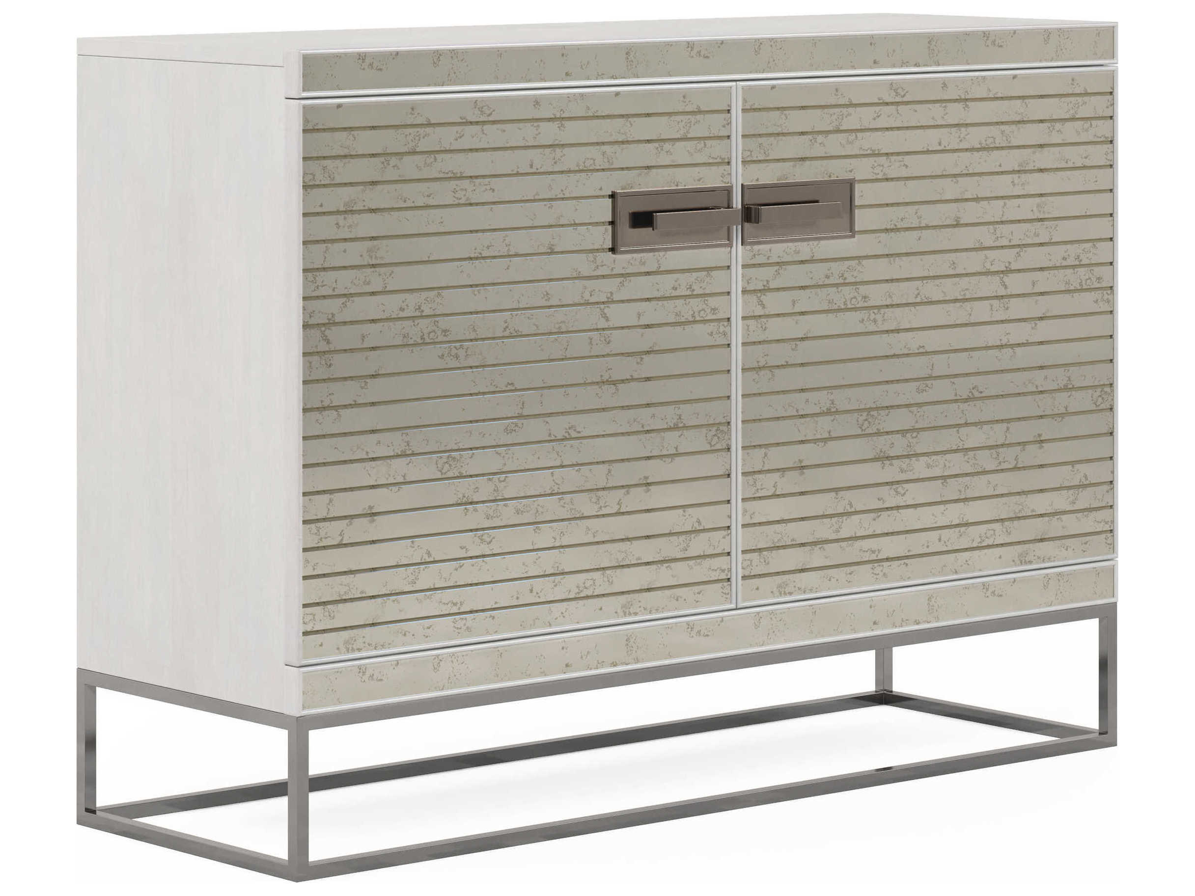 A.R.T. Furniture Mezzanine Dove Gray Poplar Wood Accent Chest