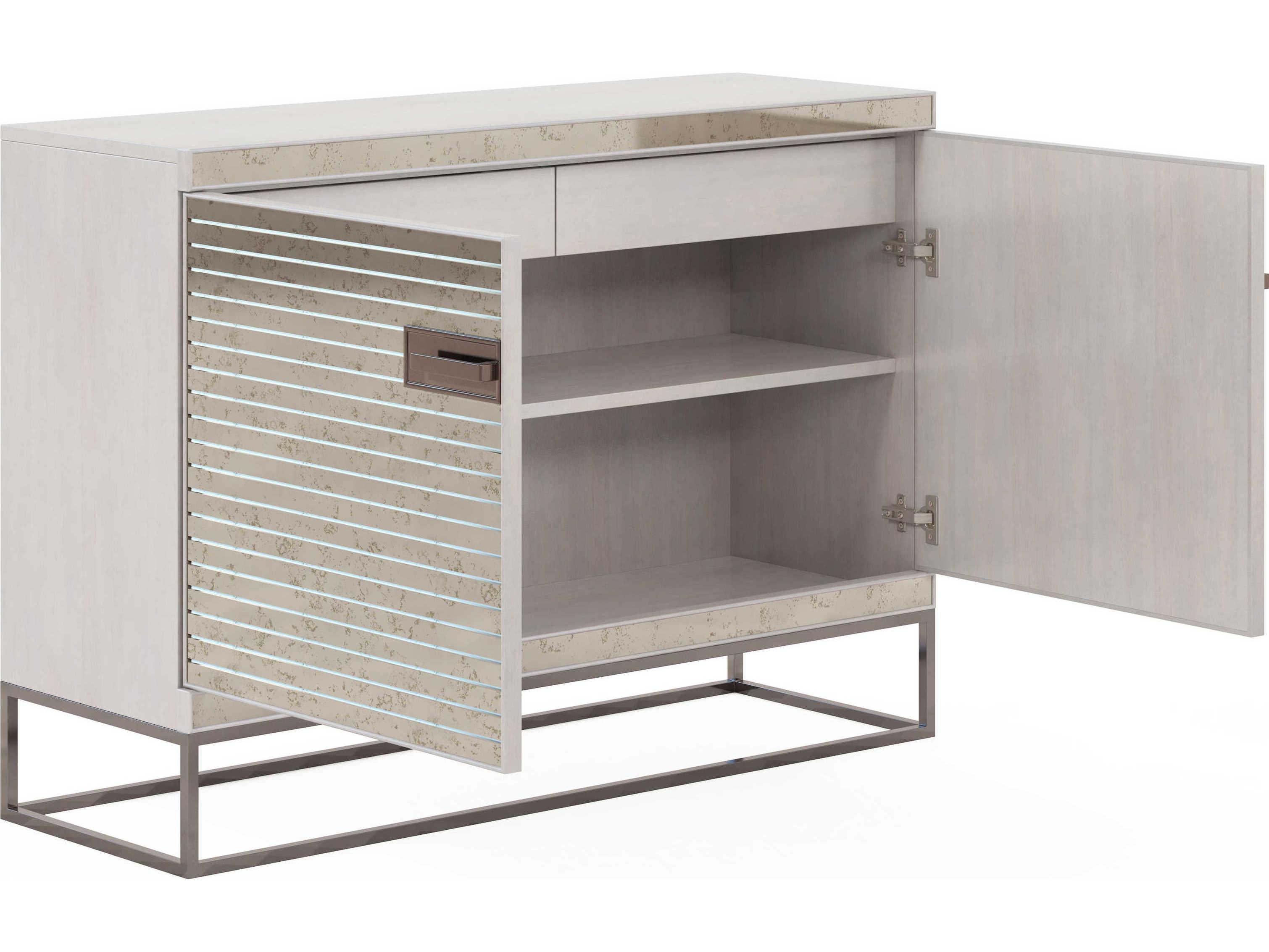 A.R.T. Furniture Mezzanine Dove Gray Poplar Wood Accent Chest