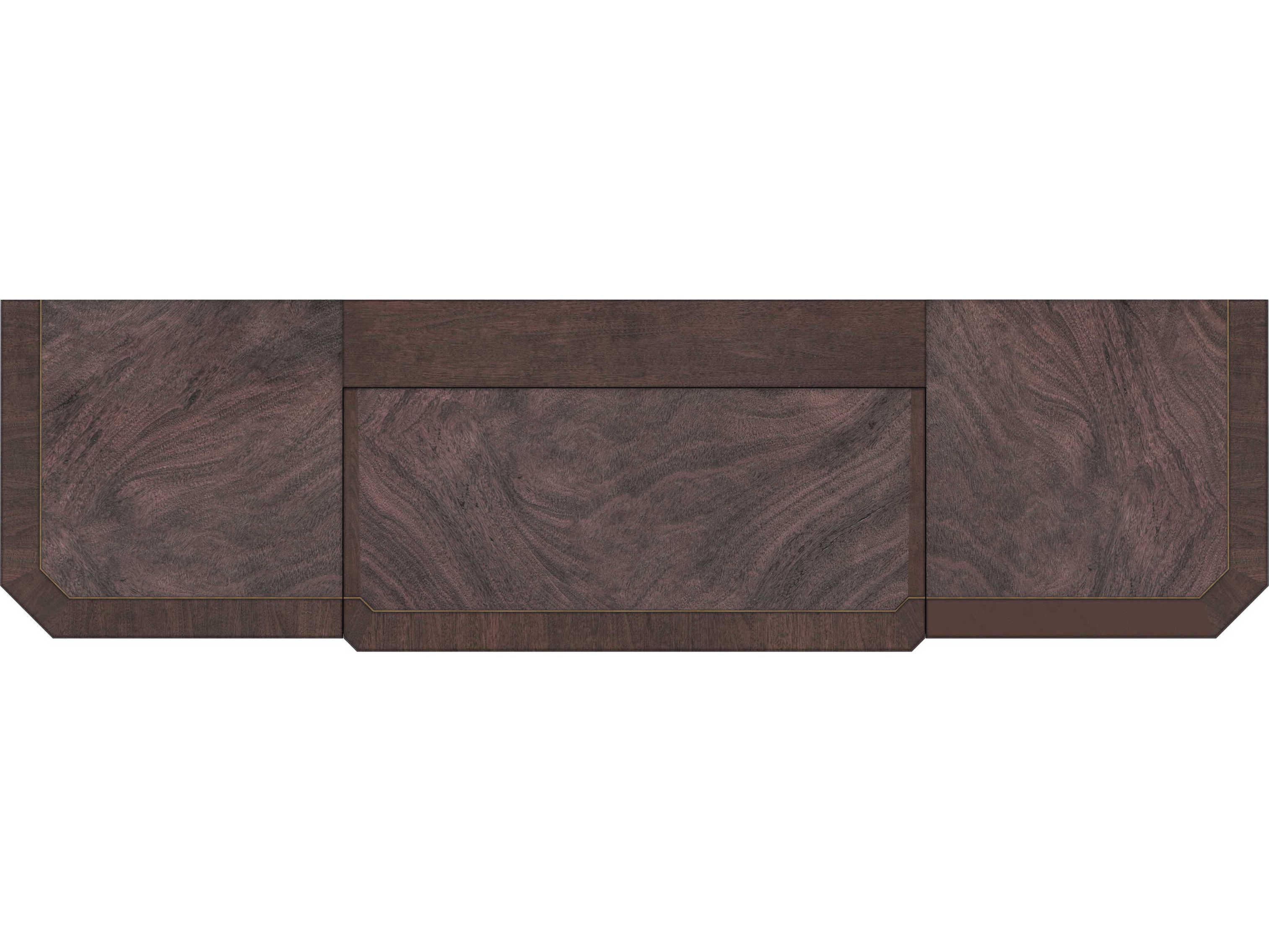 A.R.T. Furniture Revival 9-Drawers Brown Rubberwood Triple Dresser