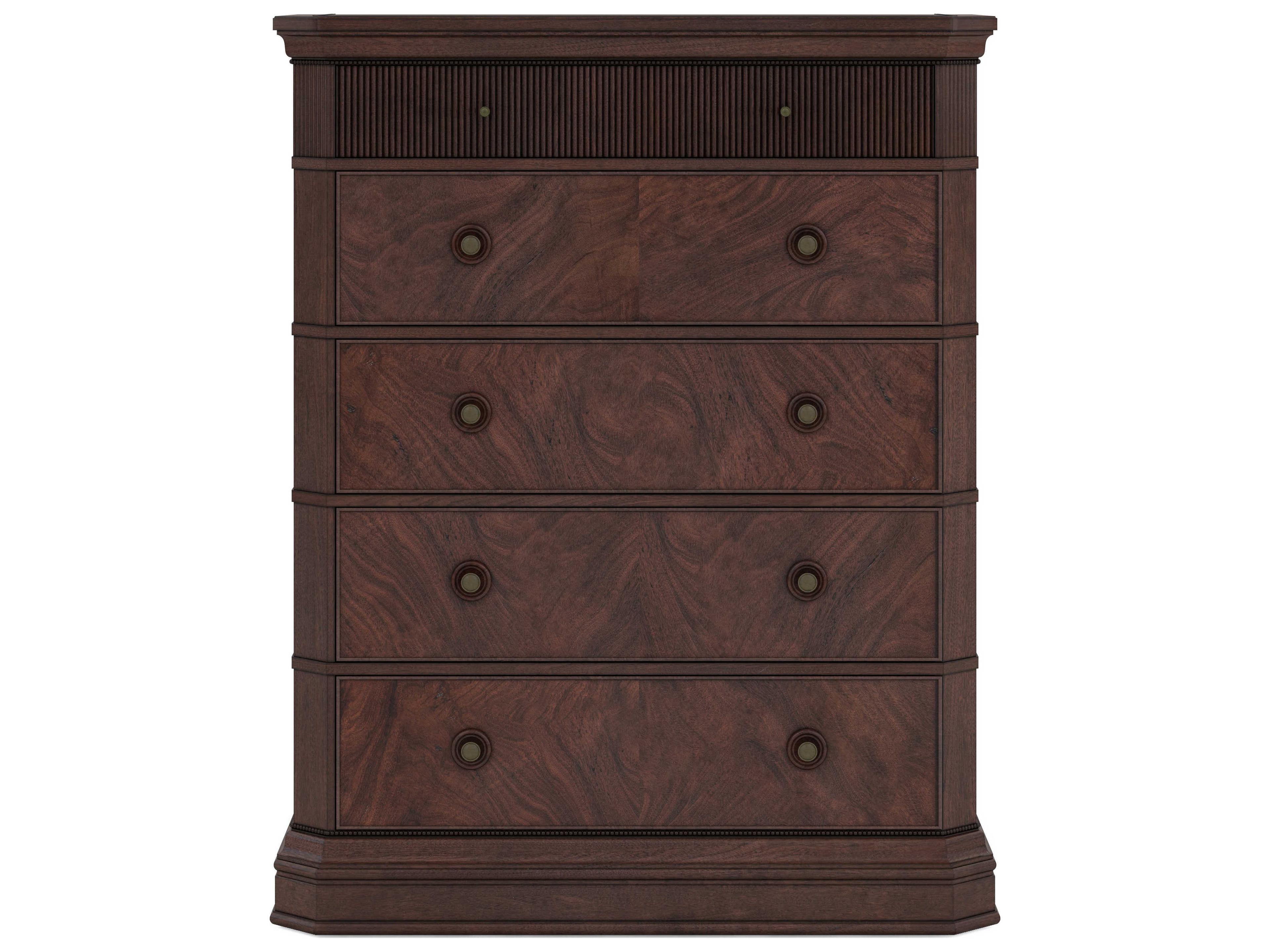 A.R.T. Furniture Revival Napa Mahogany Brown Rubberwood Accent Chest