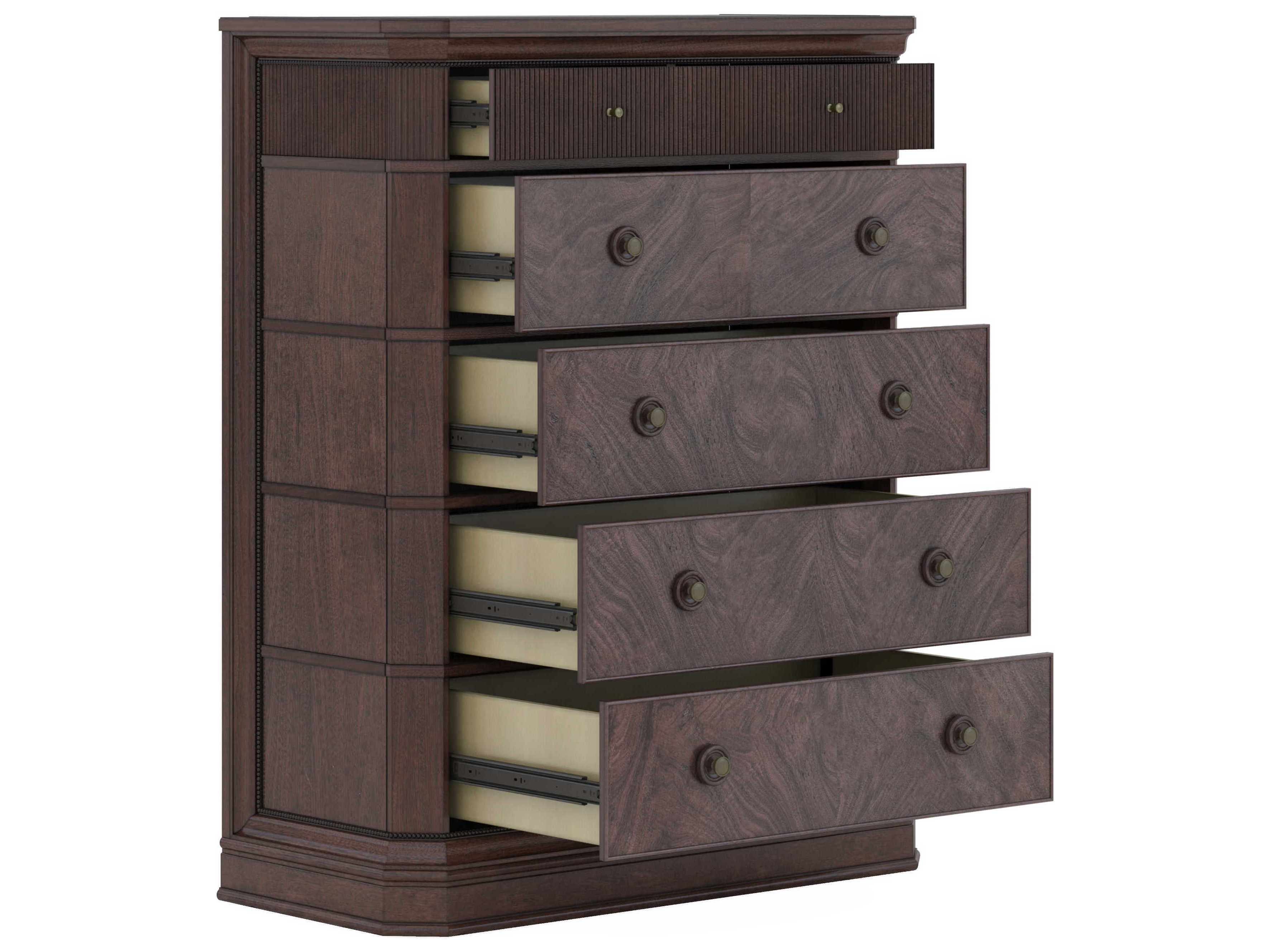 A.R.T. Furniture Revival Napa Mahogany Brown Rubberwood Accent Chest