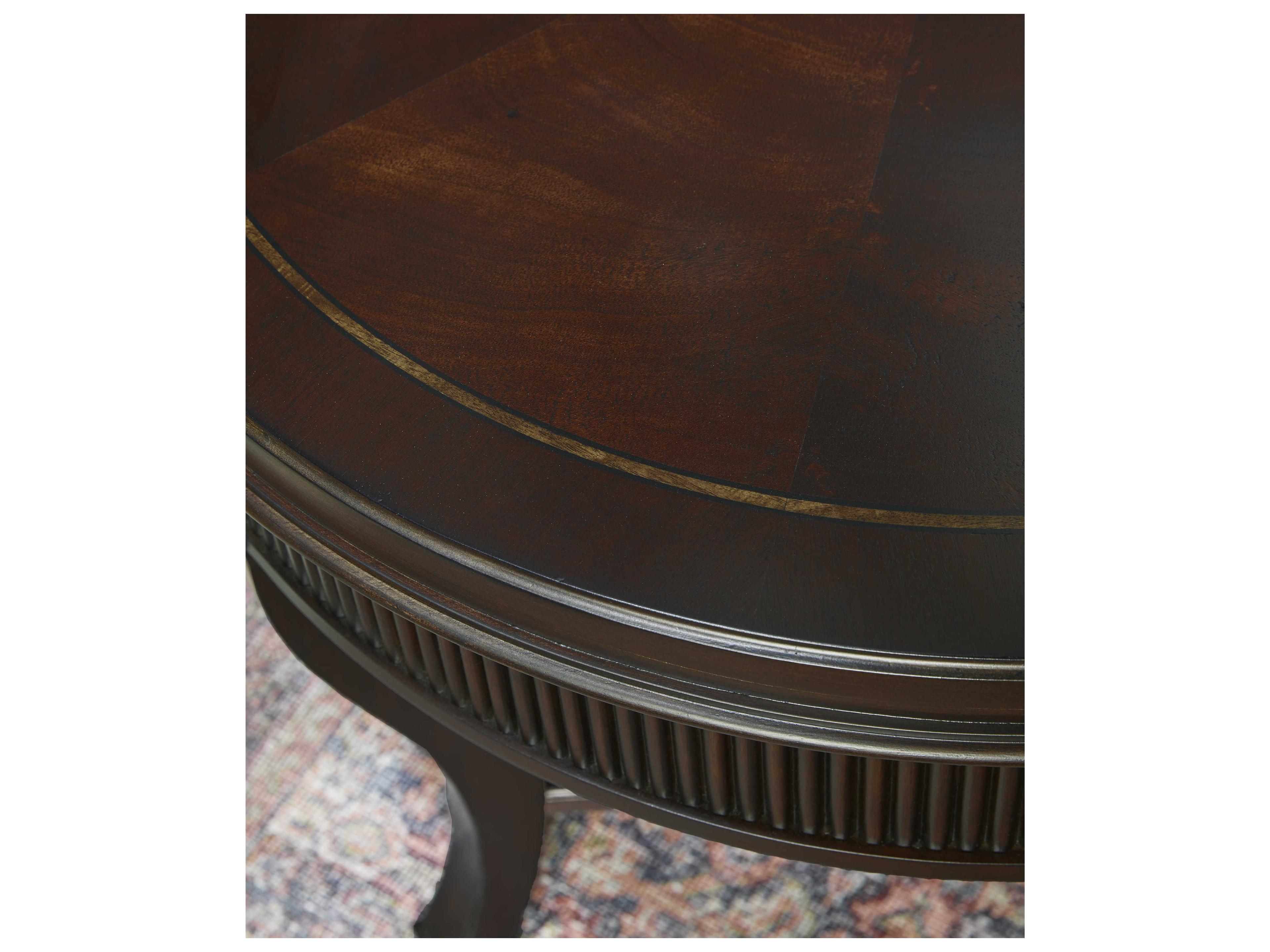 A.R.T. Furniture Revival Round Wood Napa Mahogany End Table
