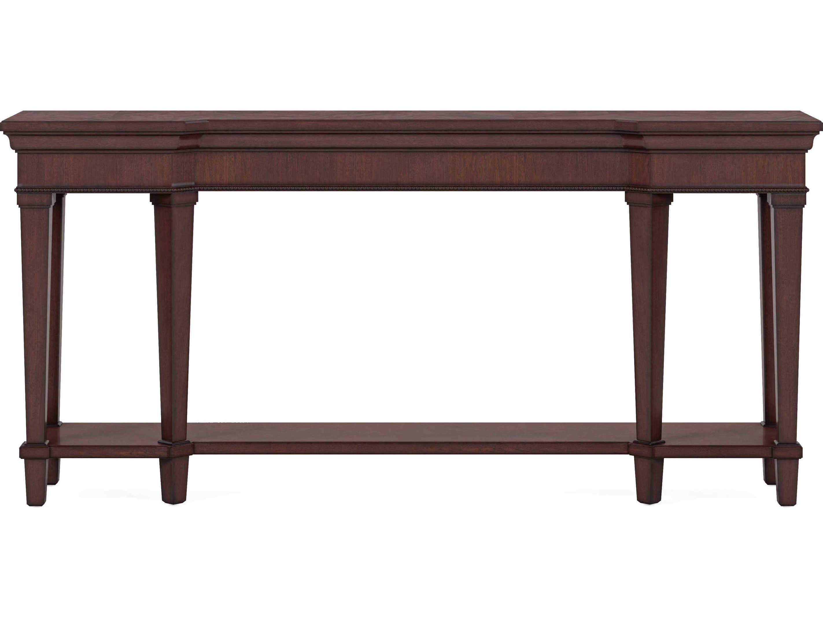 A.R.T. Furniture Revival Rectangular Wood Napa Mahogany Console Table